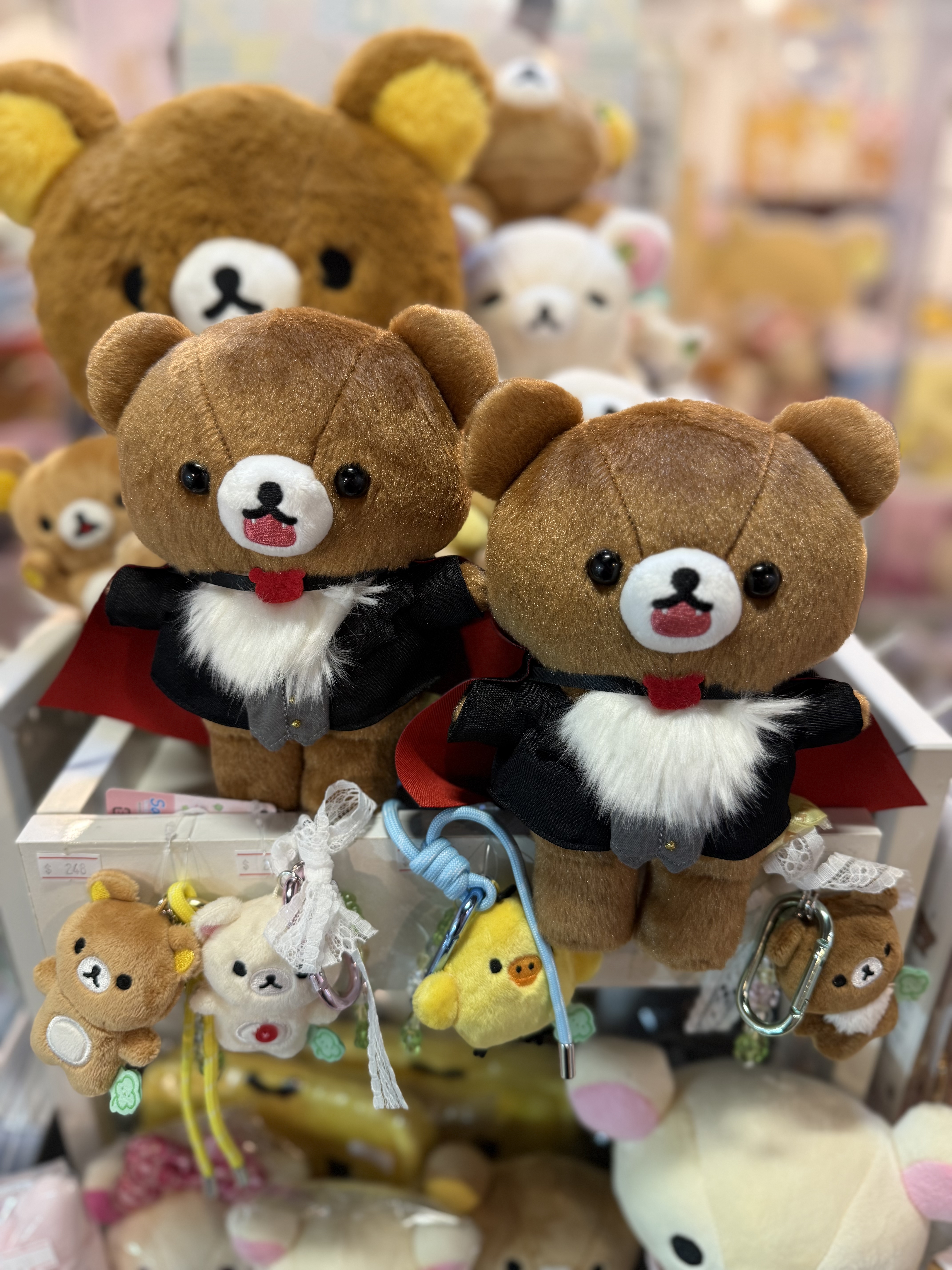 《現貨》全新日本Rilakkuma 動畫化紀念限定吸血疆屍造型小熊公仔