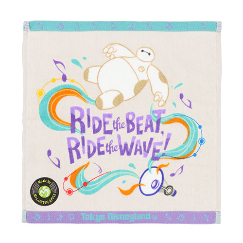【預訂】TDR Baymax Ride the Beat, Ride the Wave! - towel 