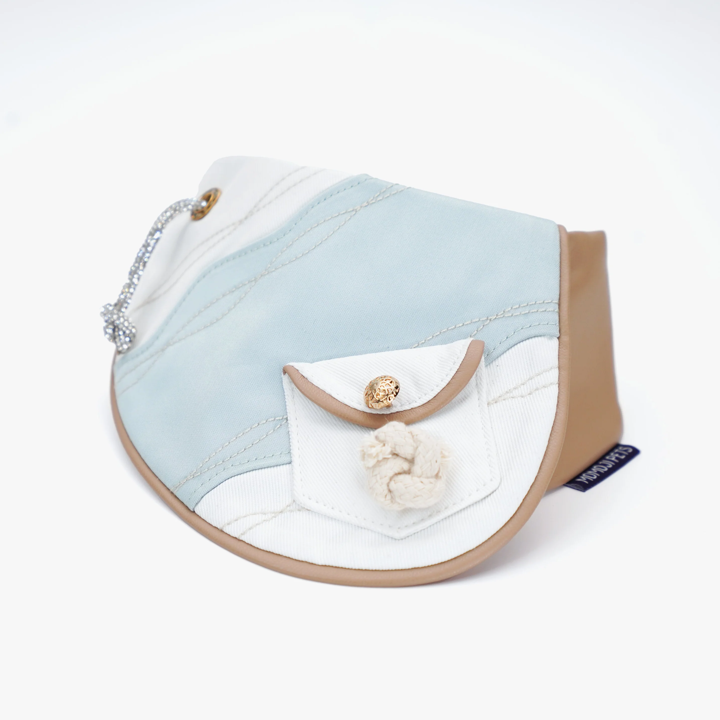 MOMOJI Antibes (1-Azure Mist) | Pet Neckwear