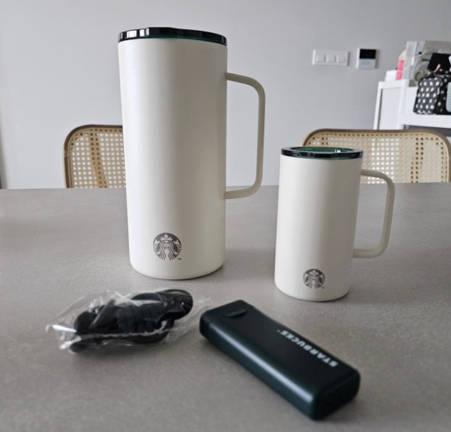 限定｜韓國 Starbucks 星巴克 保溫杯套裝  503ml + 133ml ｜ Tank Tumbler Keyring