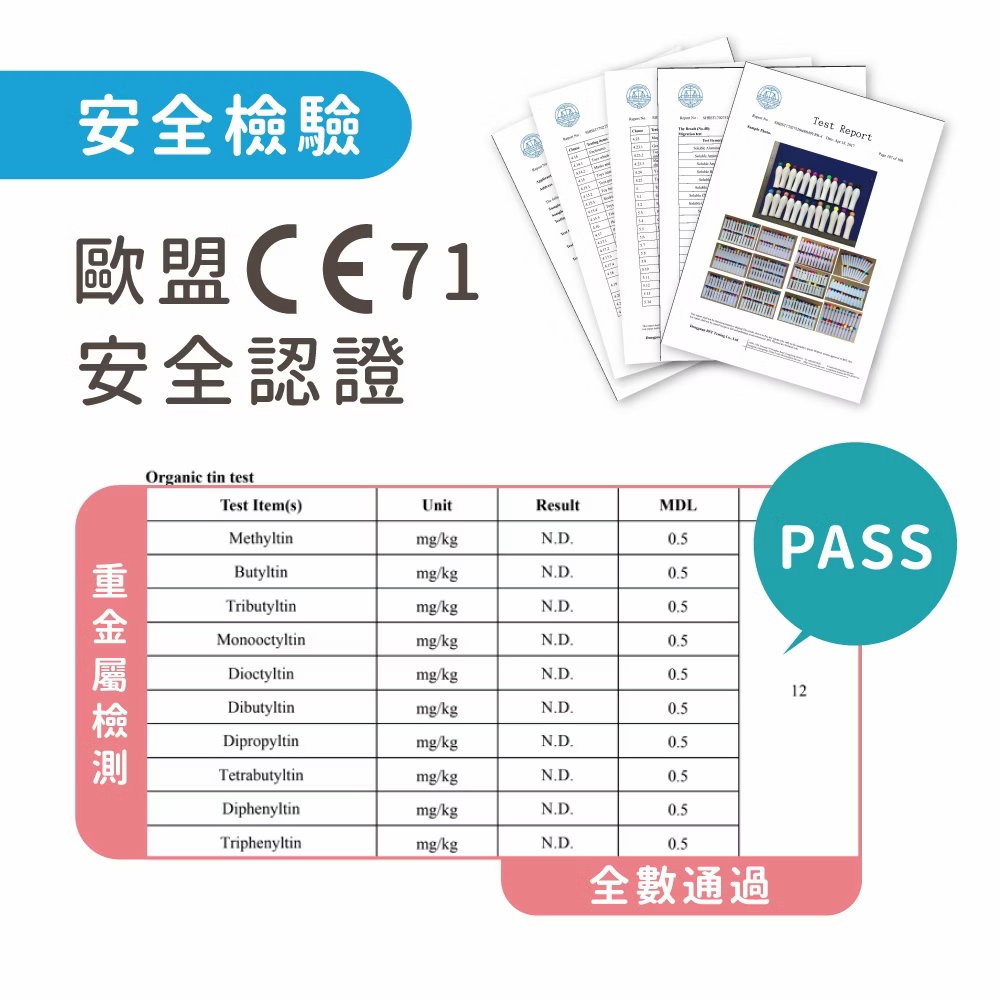 Mamayo無毒點點畫筆-標準六色組(附塗鴉紙)