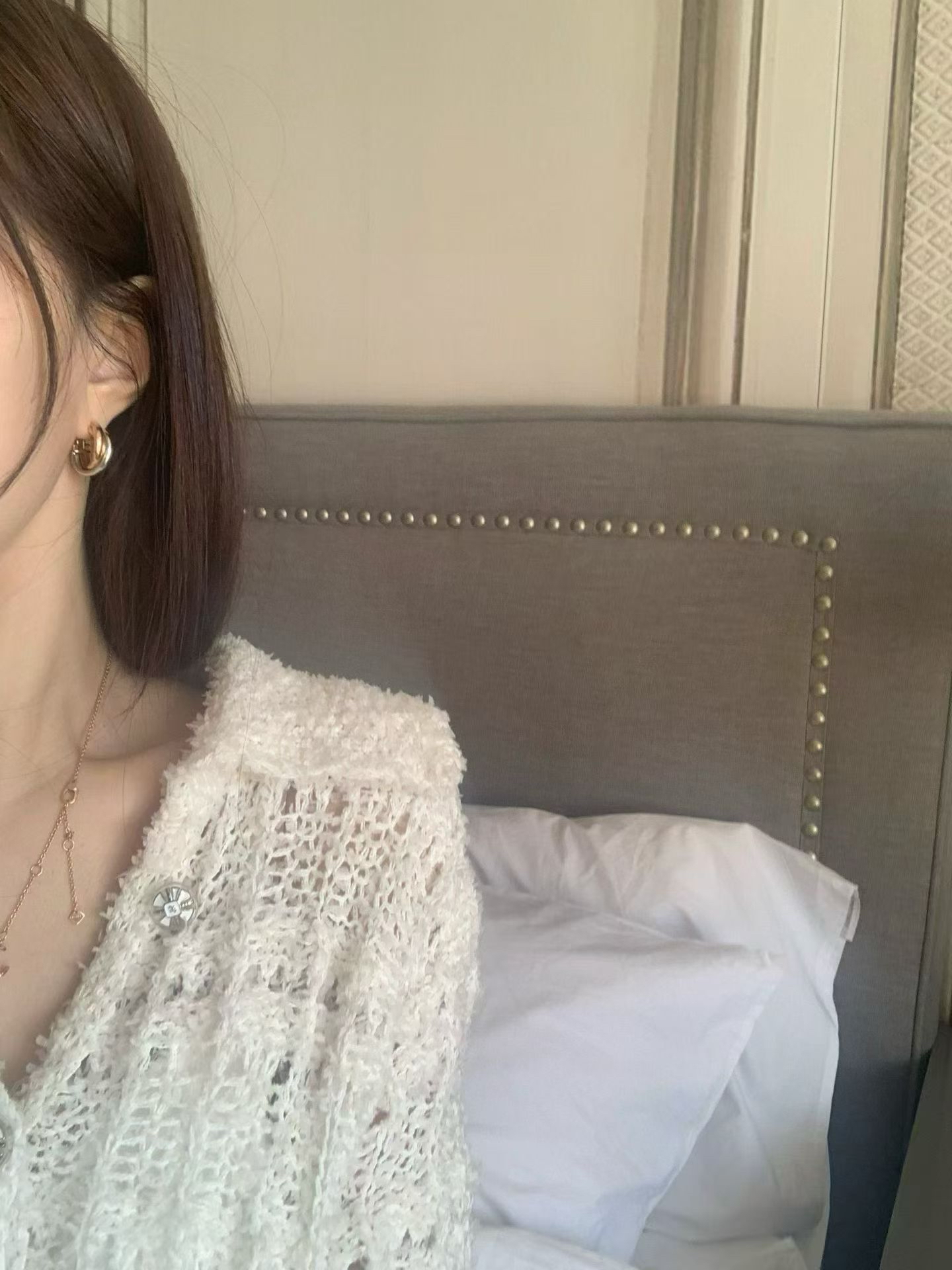 Lovely open-knitted cardi