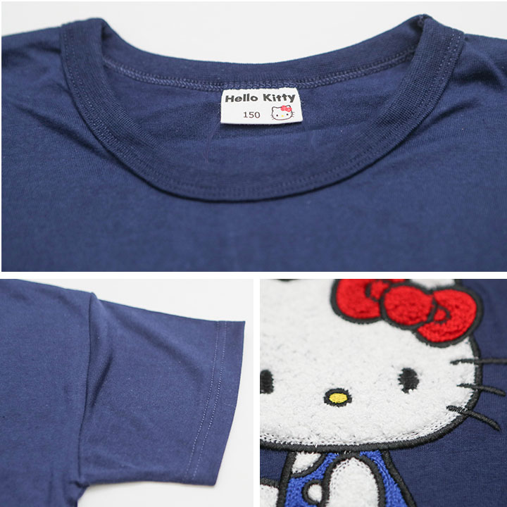 🆕【⭐訂購⭐】🇯🇵日本直送 🌀 #Sanrio 刺繡短袖 tee 🌀[PLEA-0255] [260629]