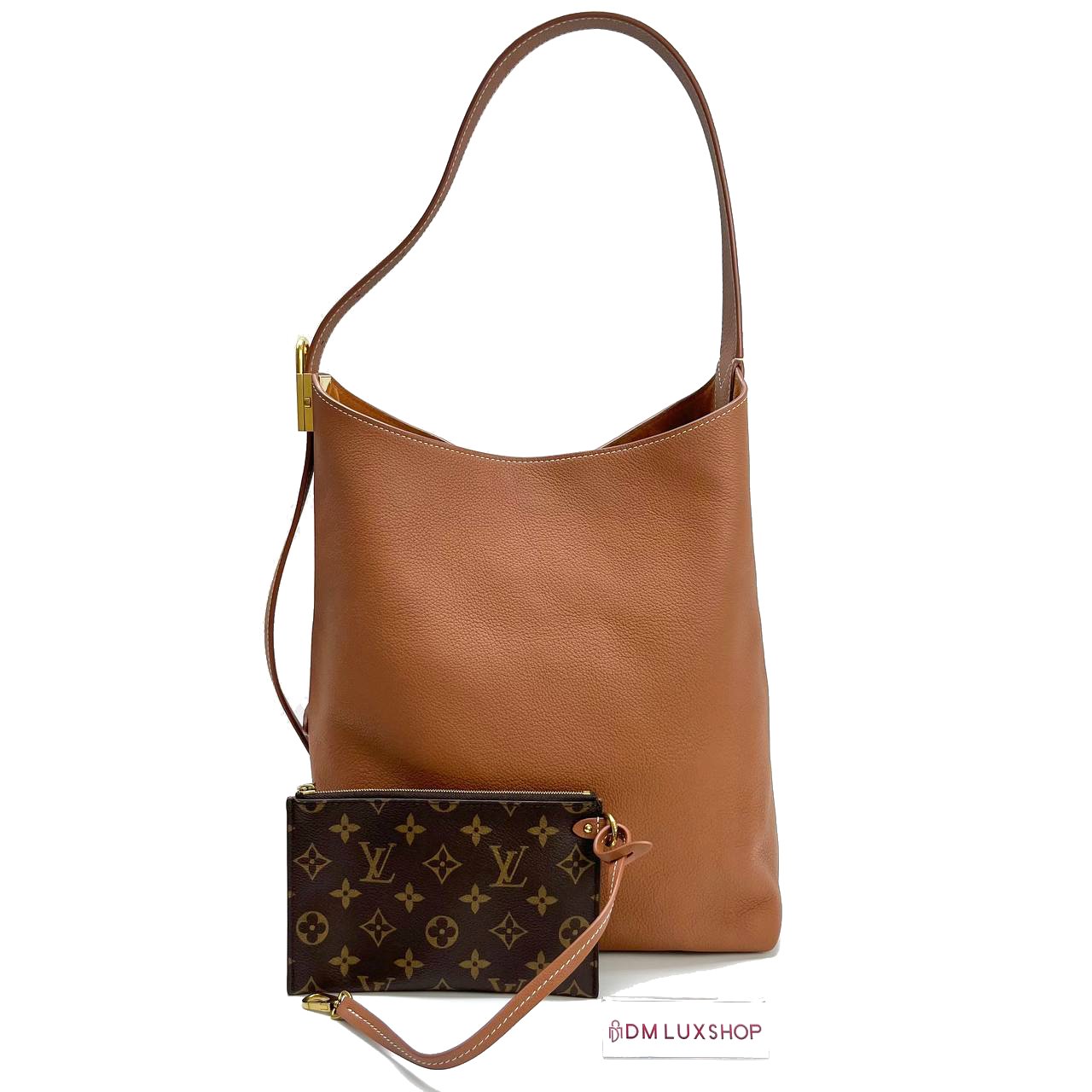 LV Cognac Low Key Hobo MM