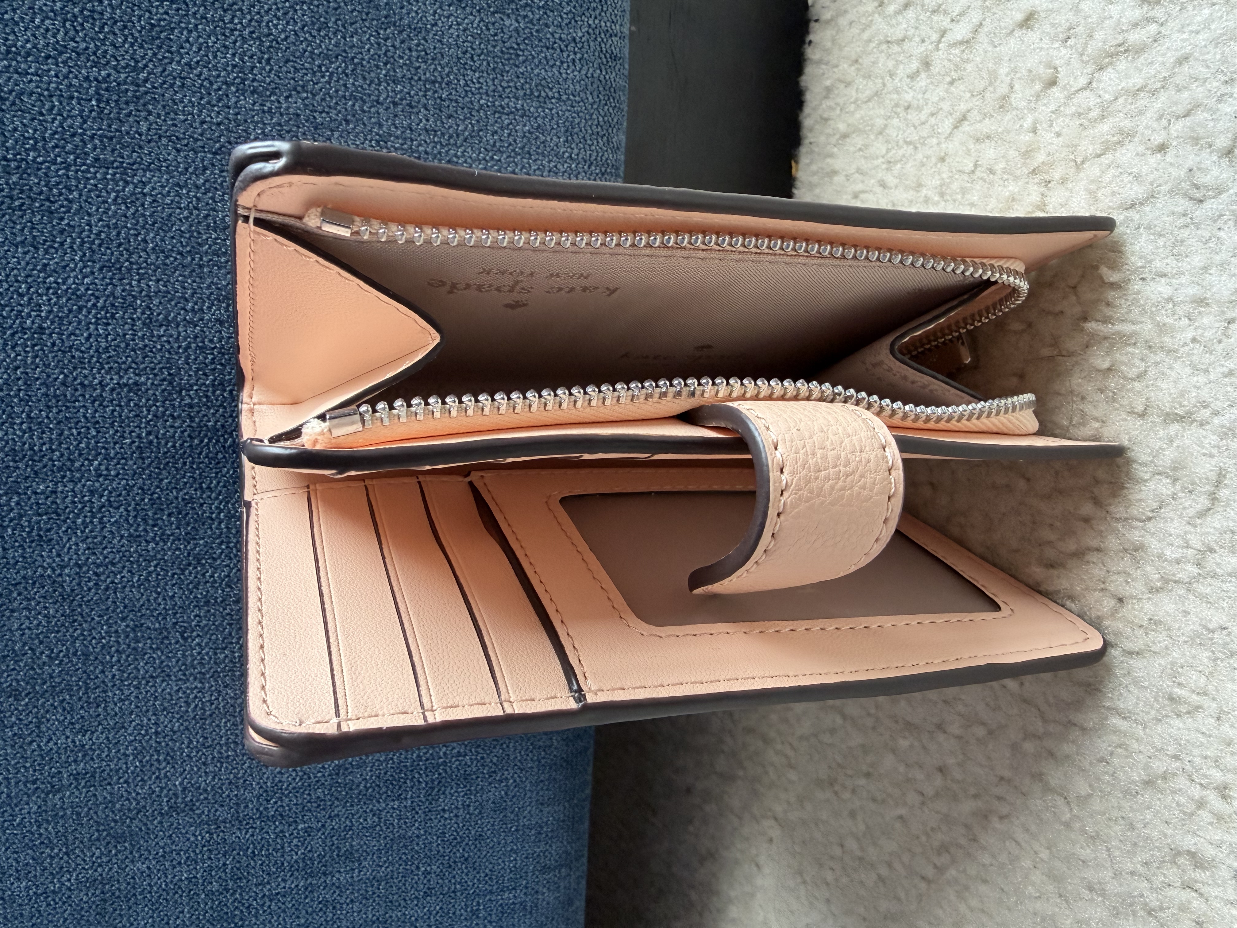 Kate Spade 花卉圖案中型雙折式錢包 