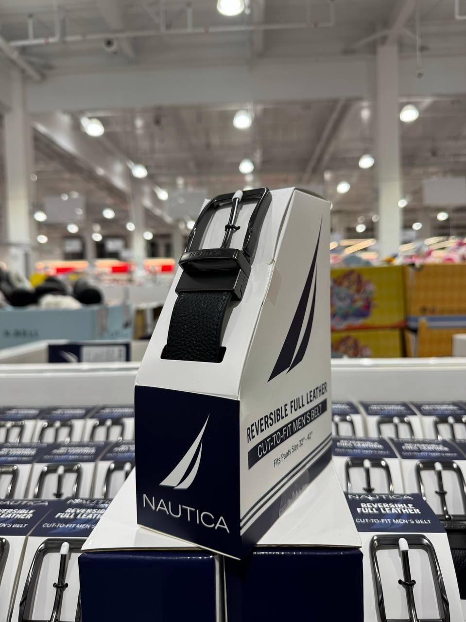 🇯🇵NAUTICA男士双面牛皮皮带