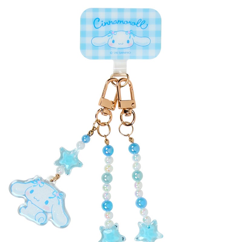 現貨｜Sanrio Cinnamoroll 玉桂狗 日版 電話繩 手機掛繩 連 夾片套裝 (22511-8)