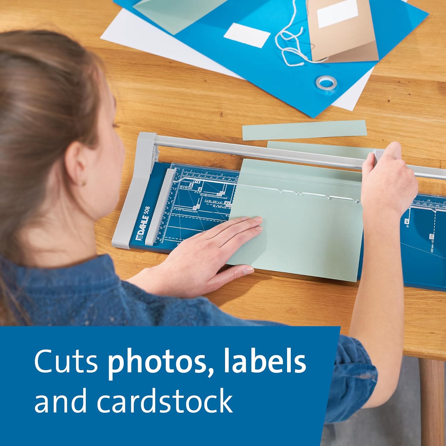 Dahle 508: 3RD Generation Paper Trimmer, able to cut 460mm length, 0.6mm in thickness 