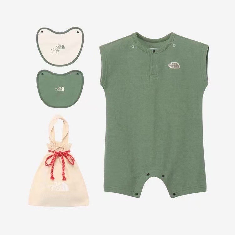 A0128 TNF爬服連口水巾套裝