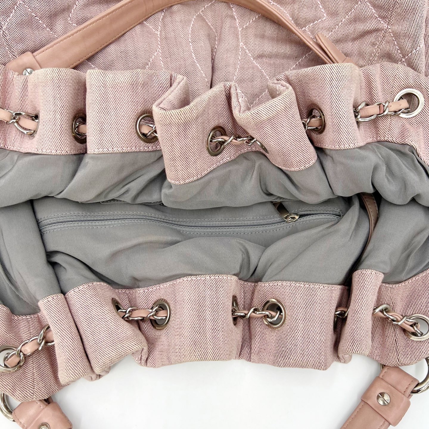 【預訂貨品】CHANEL 粉牛仔tote bag