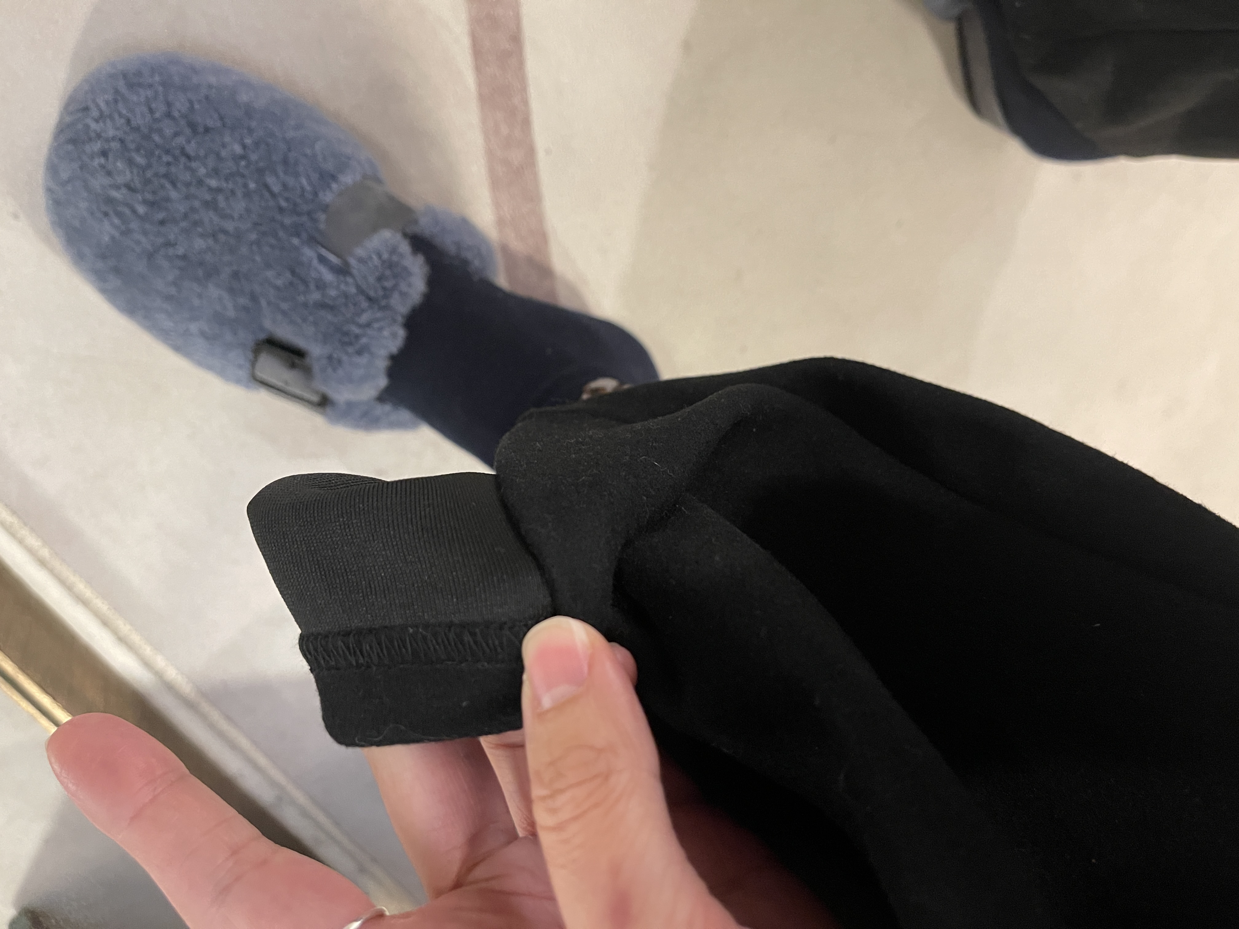 Lace waist fall pants