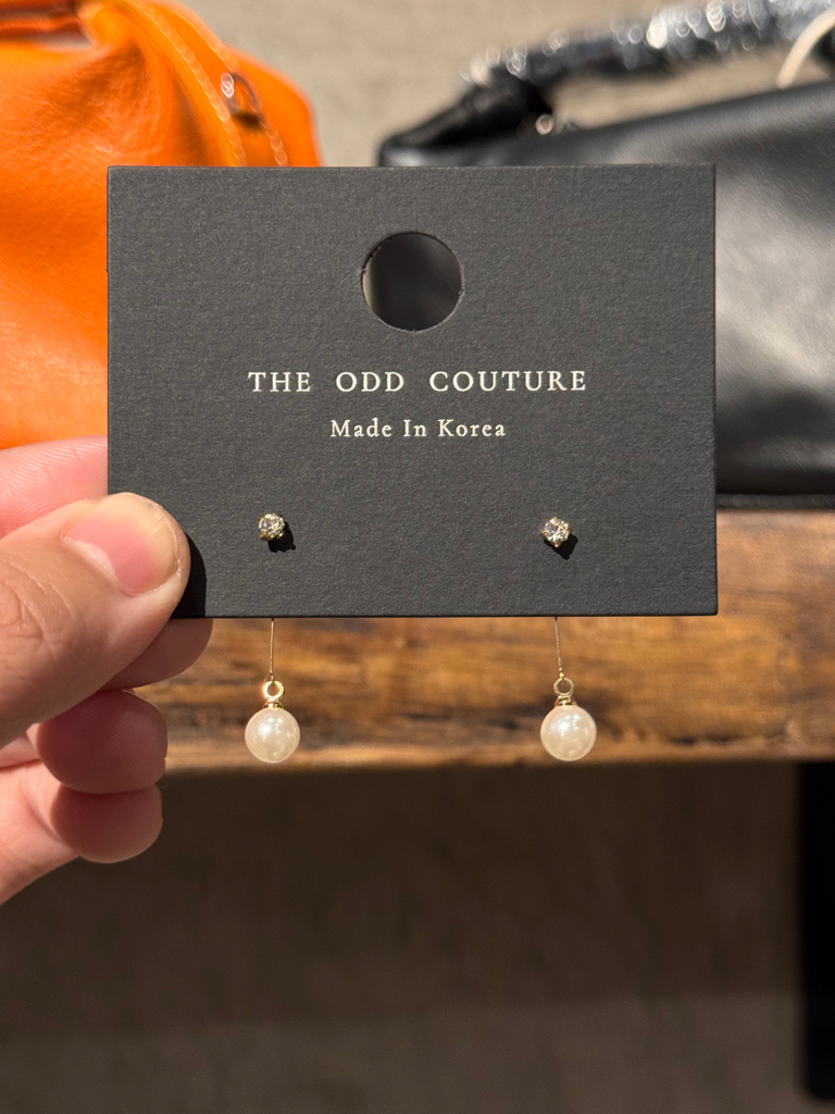 Elegance Pearl Stud Earrings