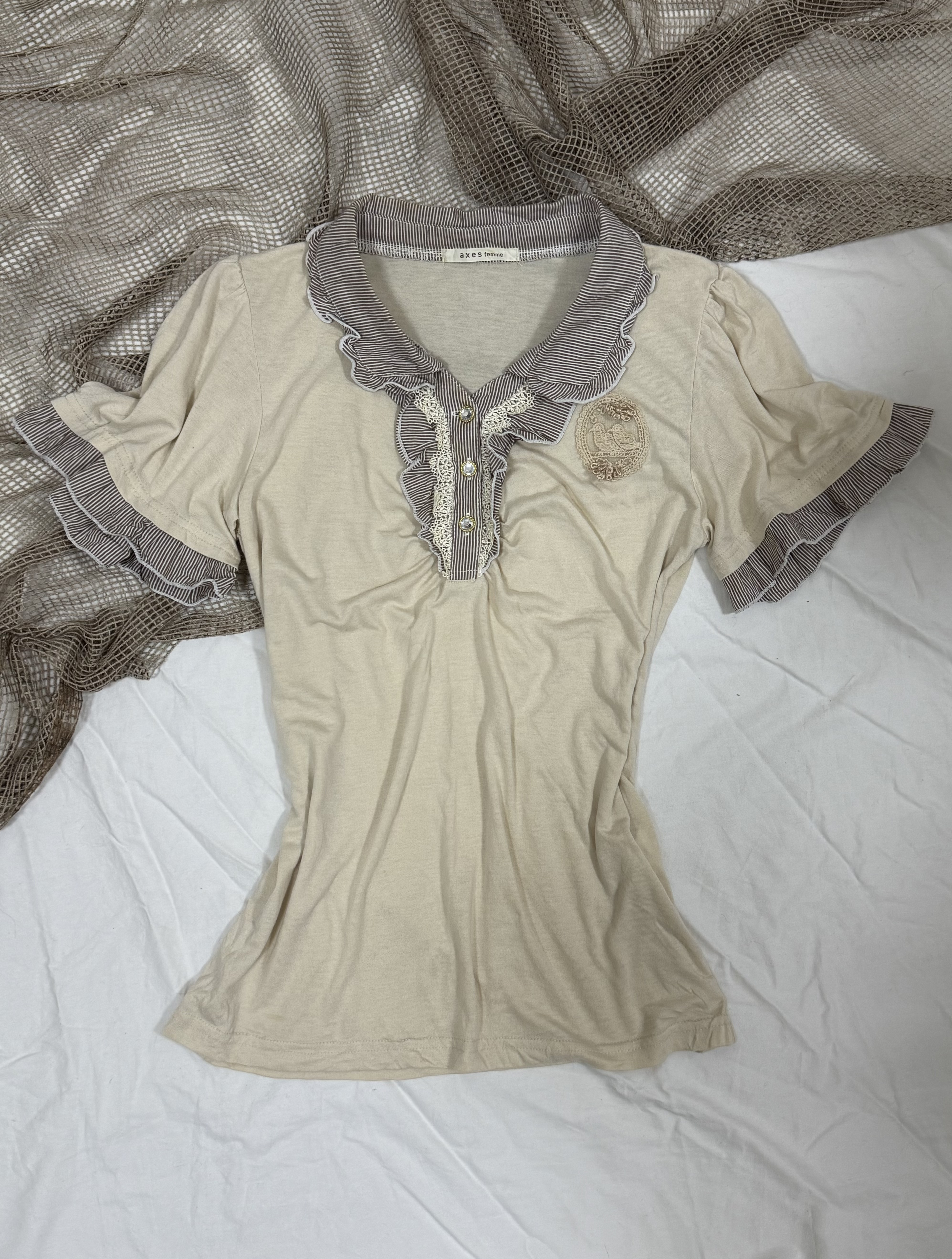 Axes Femme Creamy Cute Top