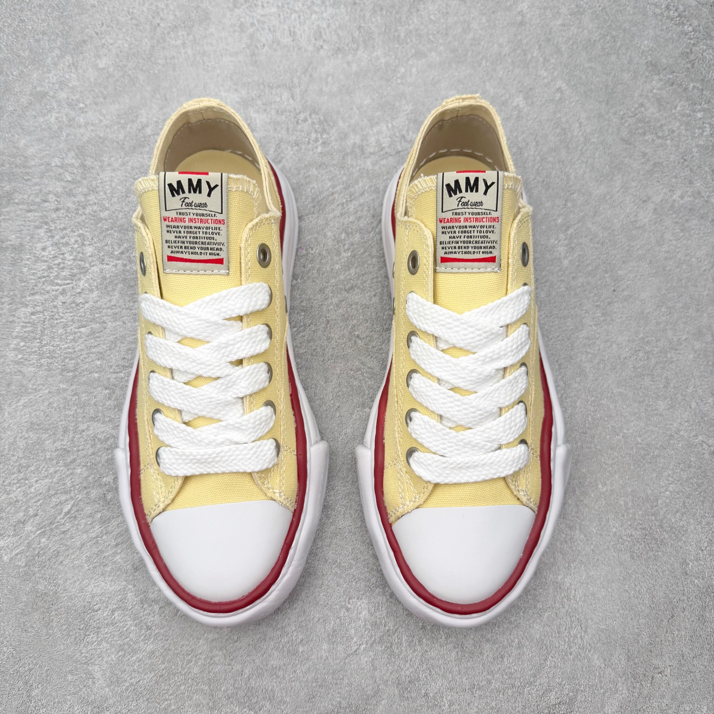 Maison Mihara Yasuhiro MMY "Peterson" OG Sole Canvas Low-top Sneaker