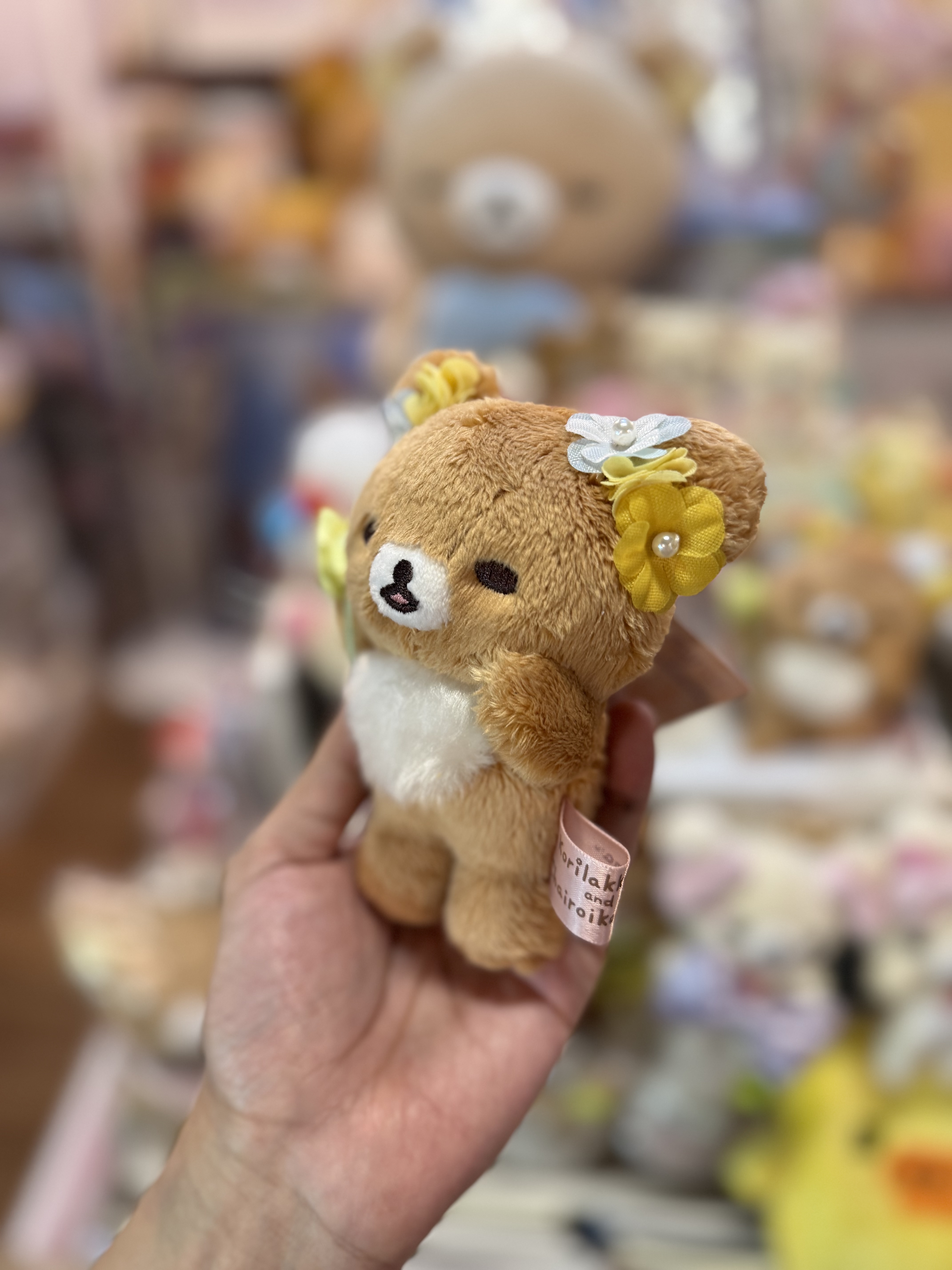 《現貨》全新日本有樂町pop up店限定 花花造型掛飾