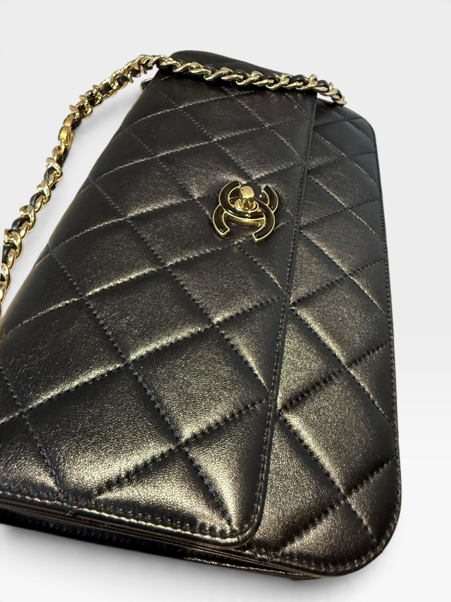 Pre-Owned CHANEL CC logo Flap Bag / Product Code: 101222