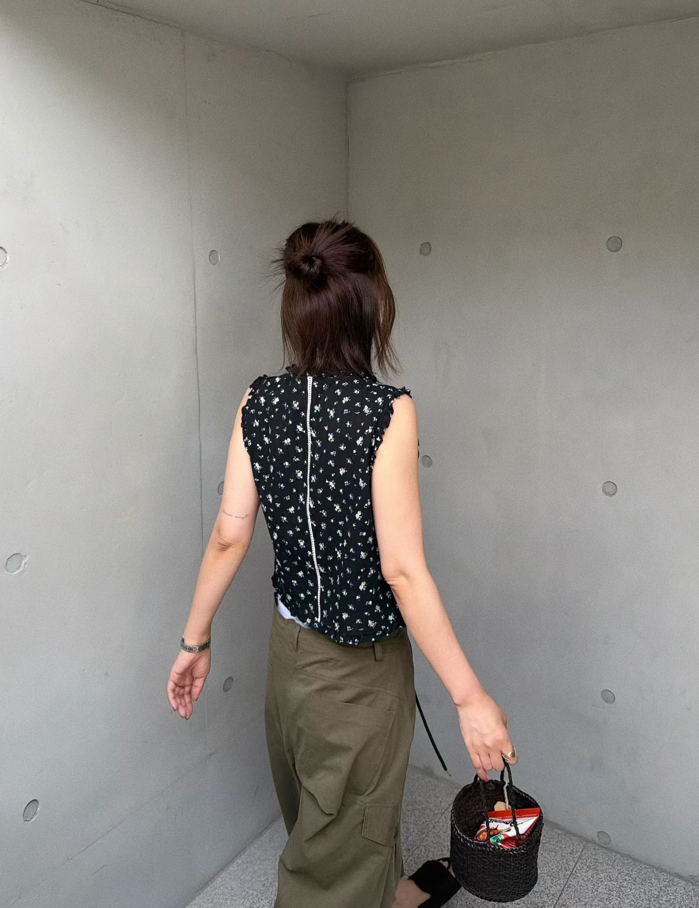 🇰🇷東大門女裝 | Flower sleeveless 