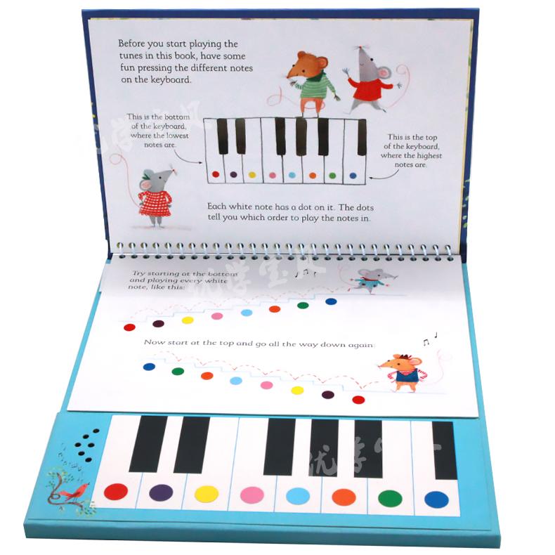 Usborne My First Keyboard Book 發聲書