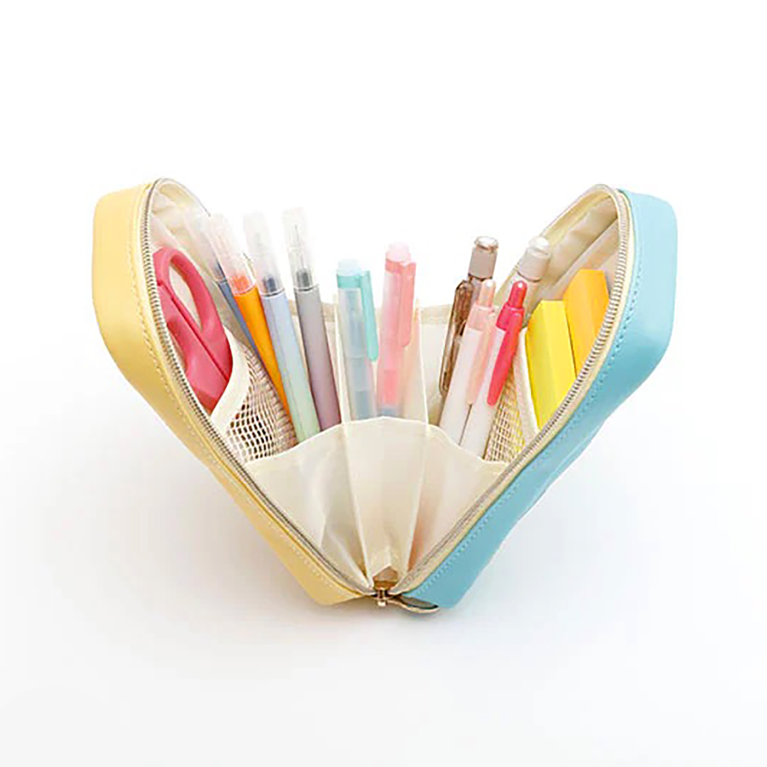 角落生物 - 進化系列筆袋 (黃藍色炸蝦恐龍款)