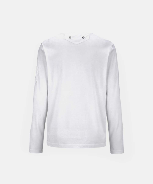 Viper Pocket Long Sleeve T-Shirt V2 - White