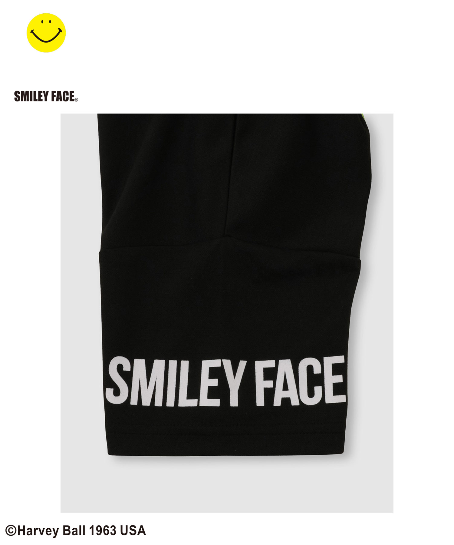 🆕【⭐訂購⭐】🇯🇵日本直送 🌀Simplify 噴繪風Smiley Face 連帽短袖tee［2款選］🌀[ELJA-0196][261121]