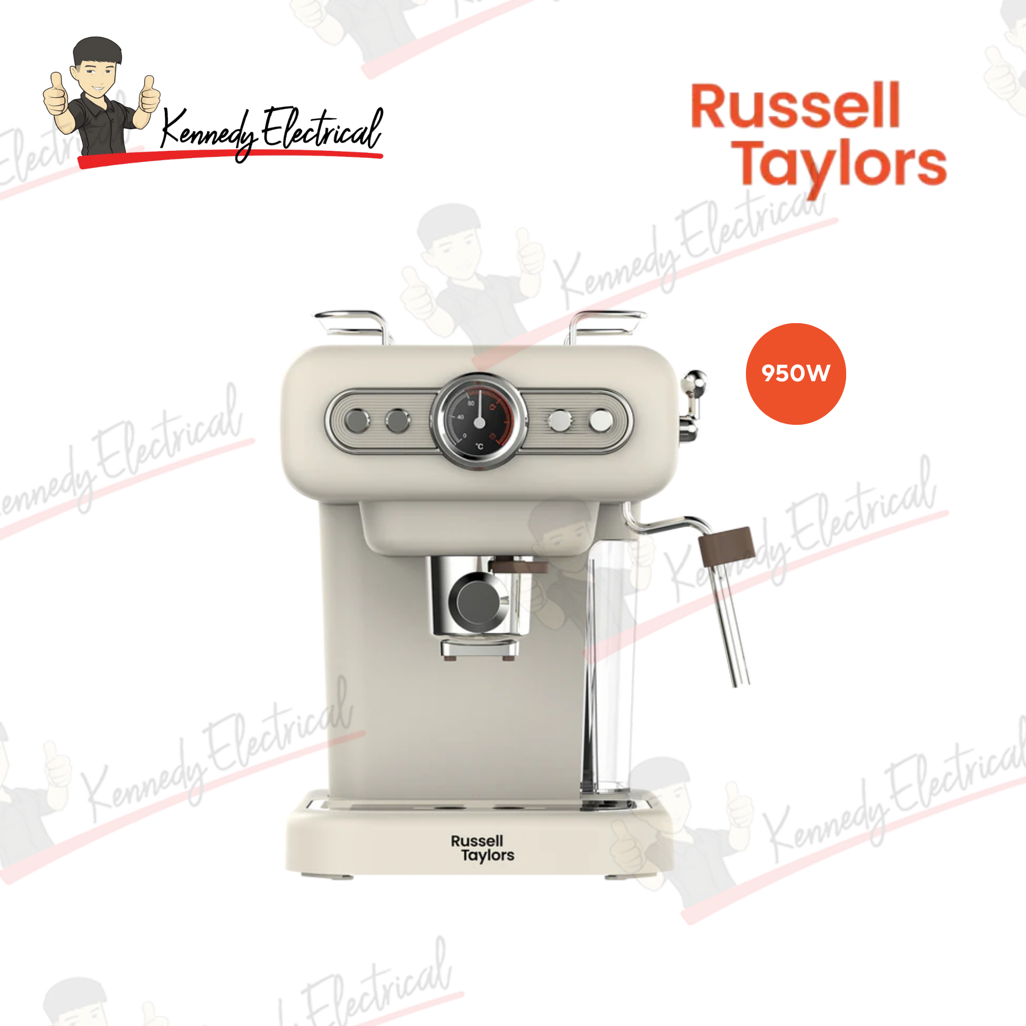 Russell Taylors 20-Bar Retro Espresso Maker (EM2)