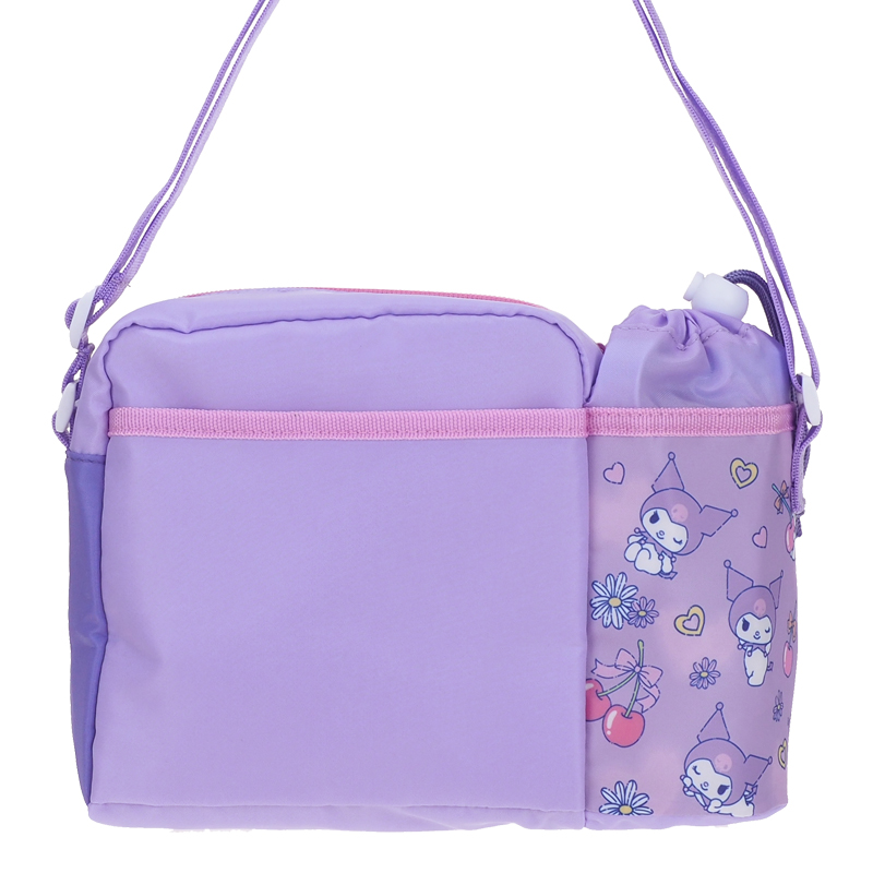 Kuromi Kid's Shoulder Bag with Bottle Bag 小童斜揹袋連水樽格