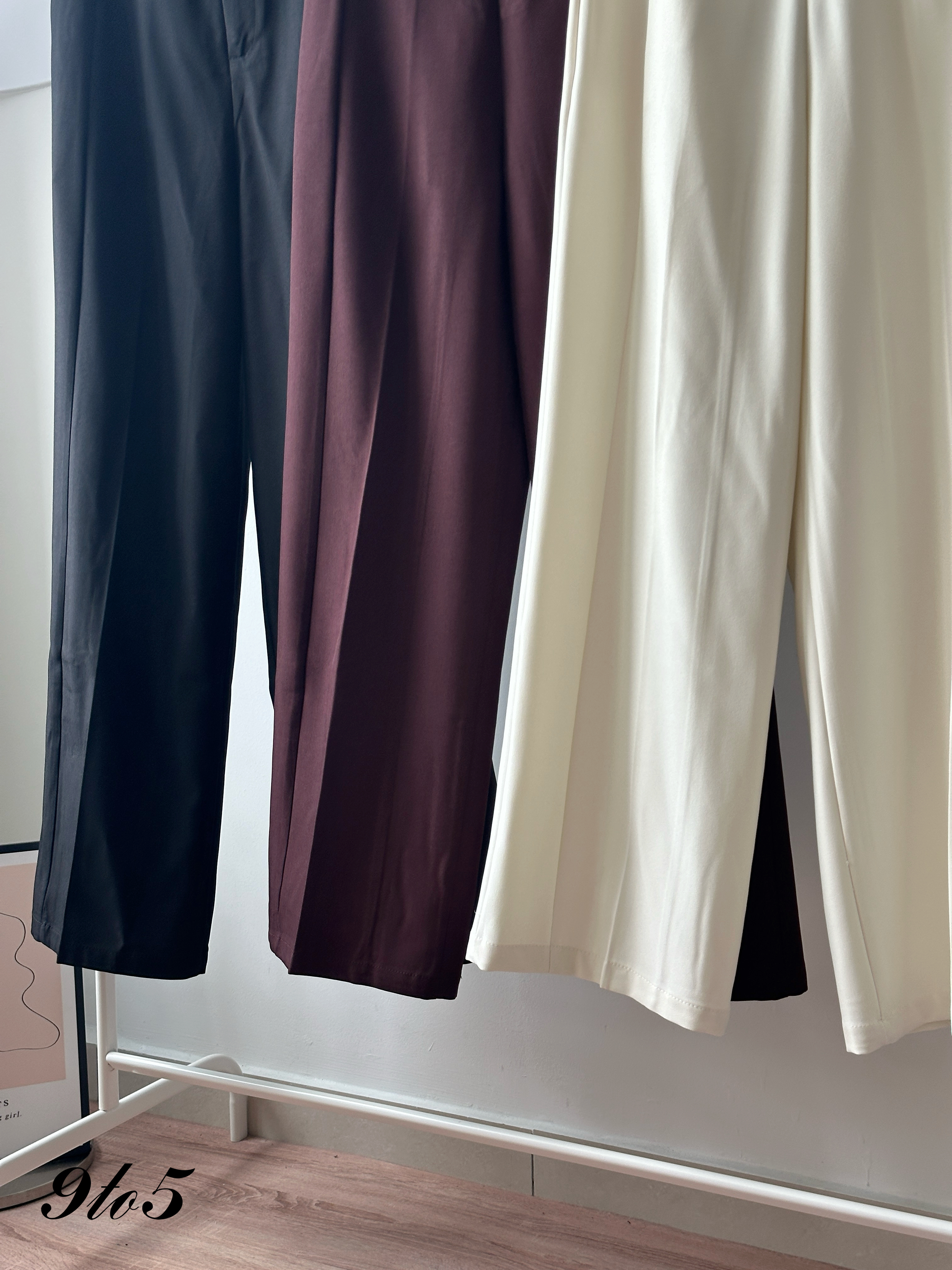 S1968 High Waisted Long Pangs - 3 Colors 