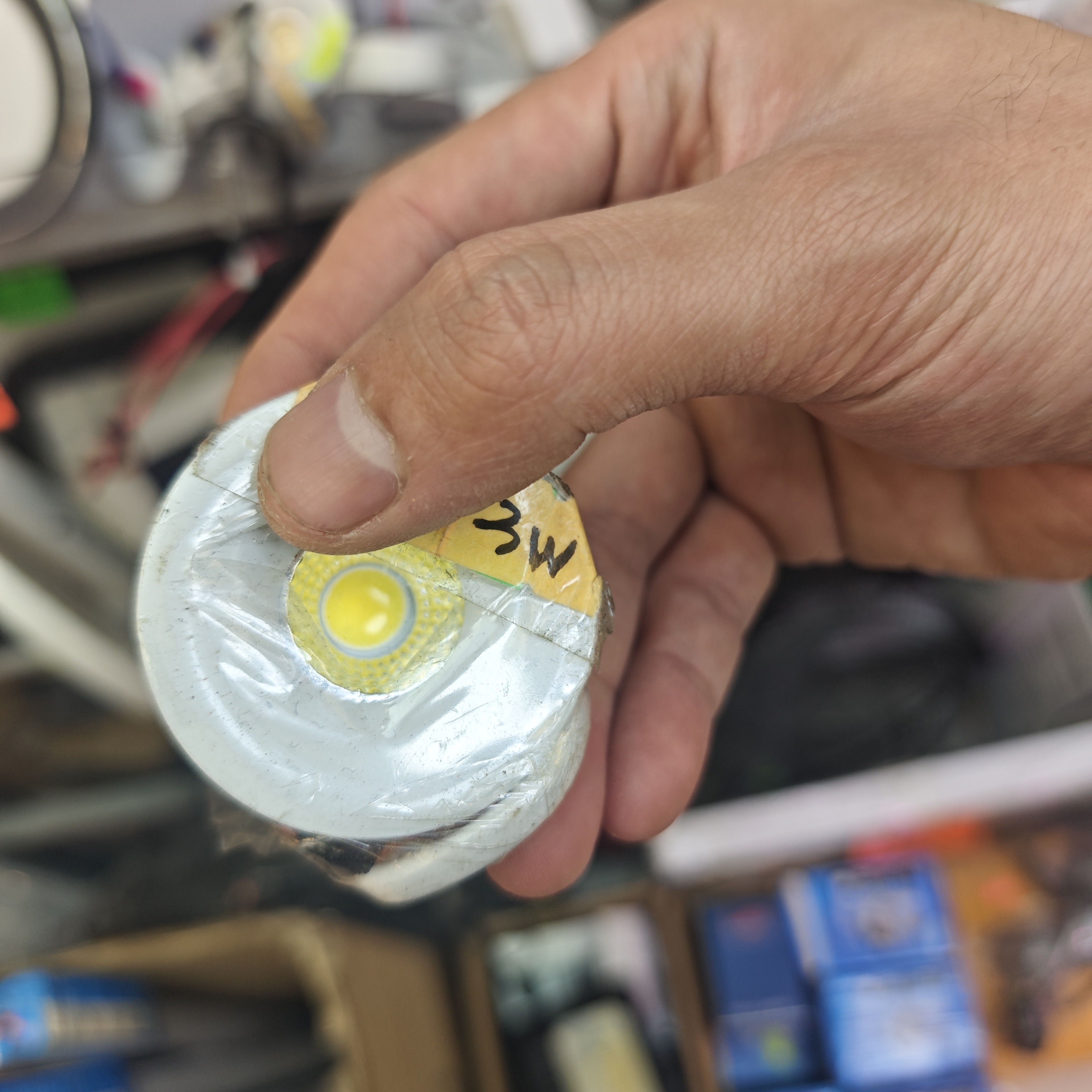 喇叭形 迷你3W嵌入式射燈