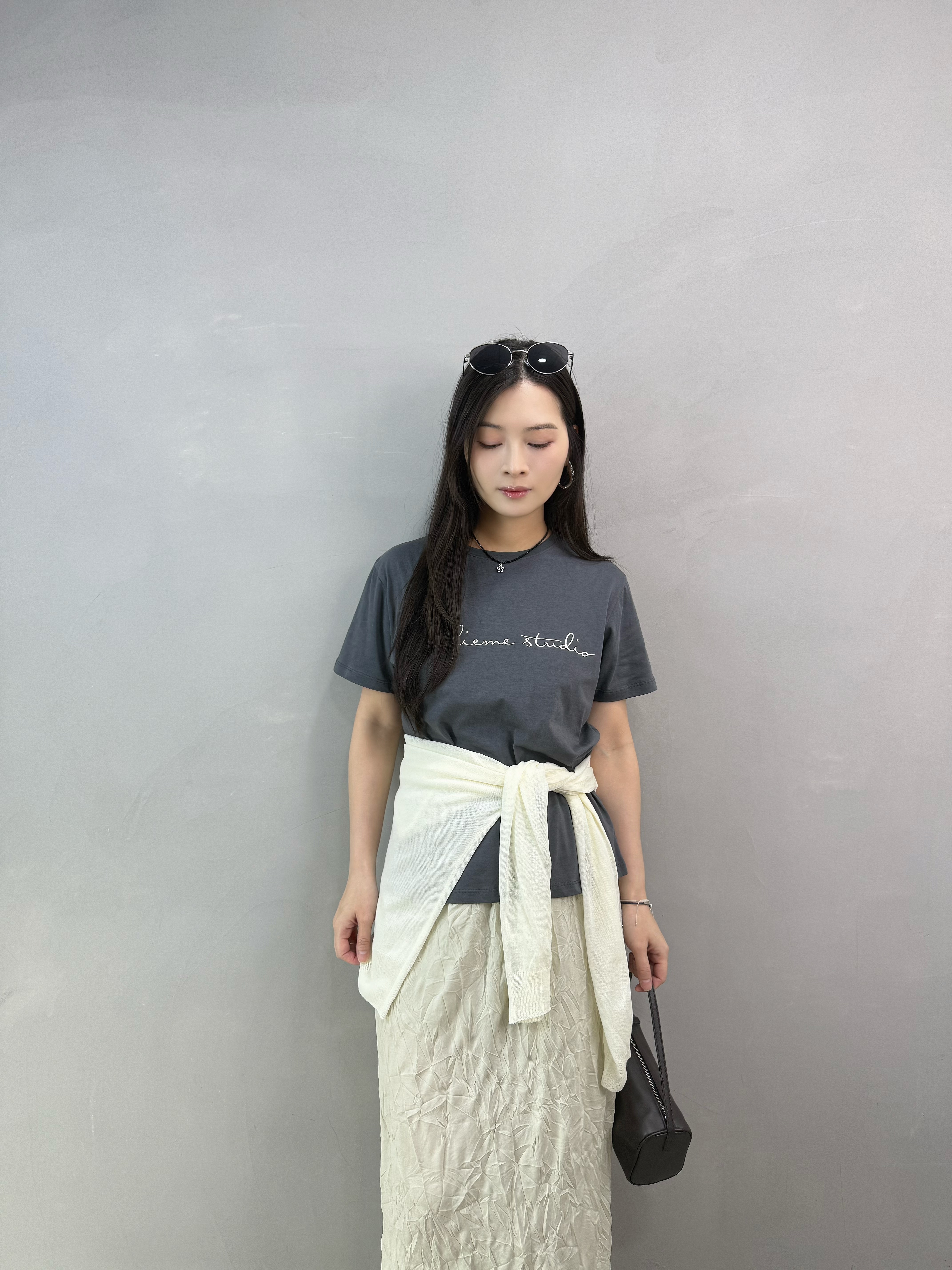B16 刺繡字Tee