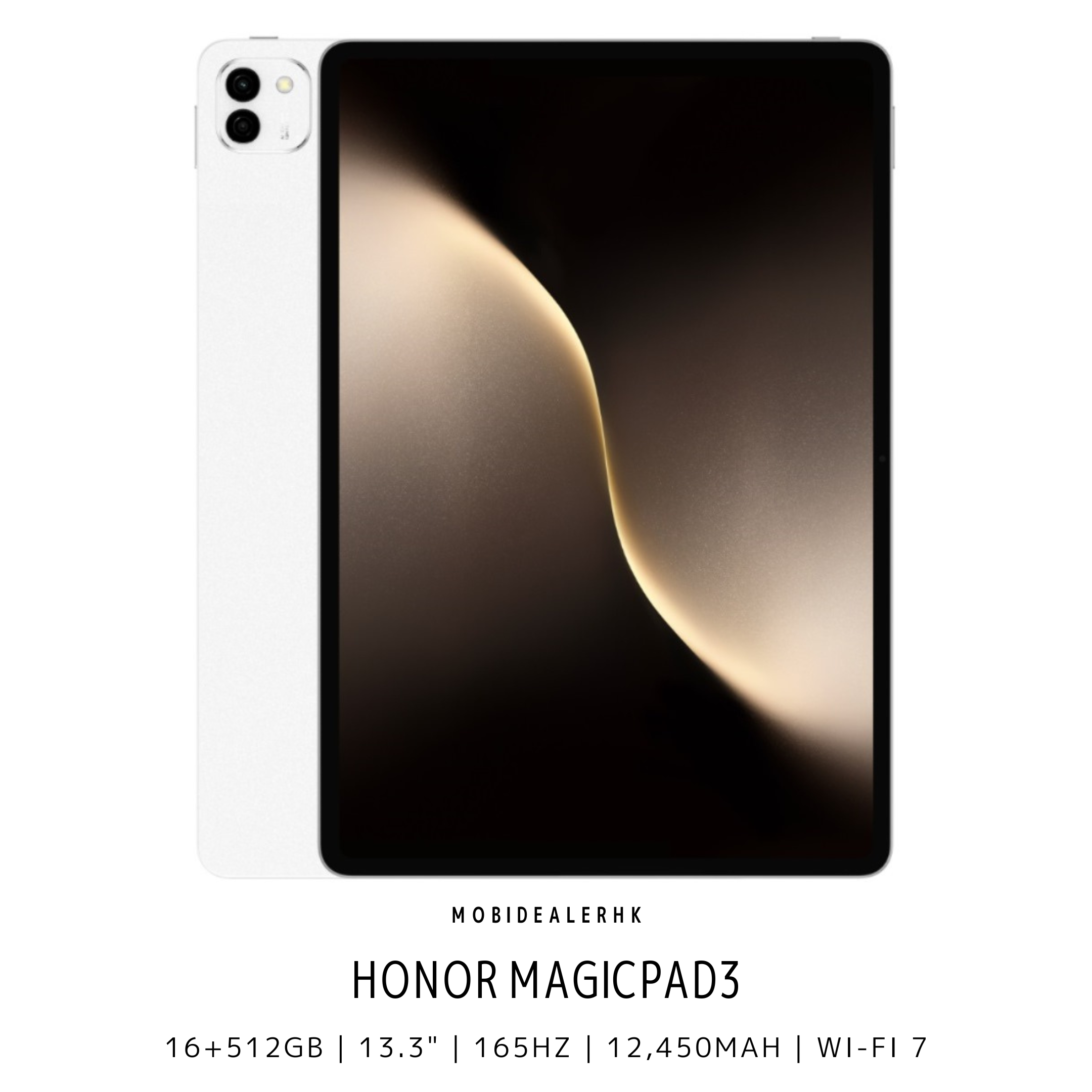 Honor MagicPad3 | 榮耀 MagicPad3 | WiFi | 平板電腦 | 16+512Gb | 13.3" 超大屏幕 | 165Hz | 12450mAh 巨大電池