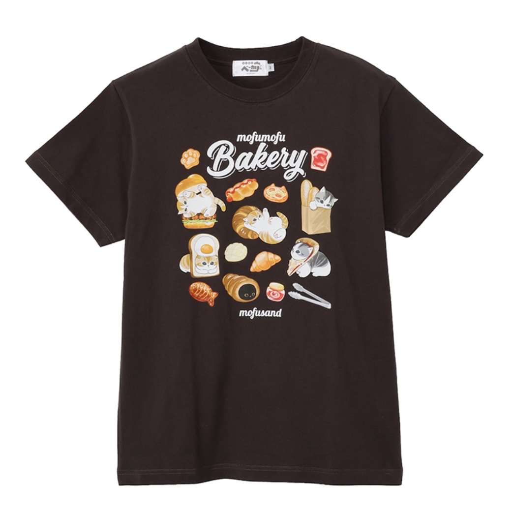 Mofusand 鯊魚貓 tee｜預訂