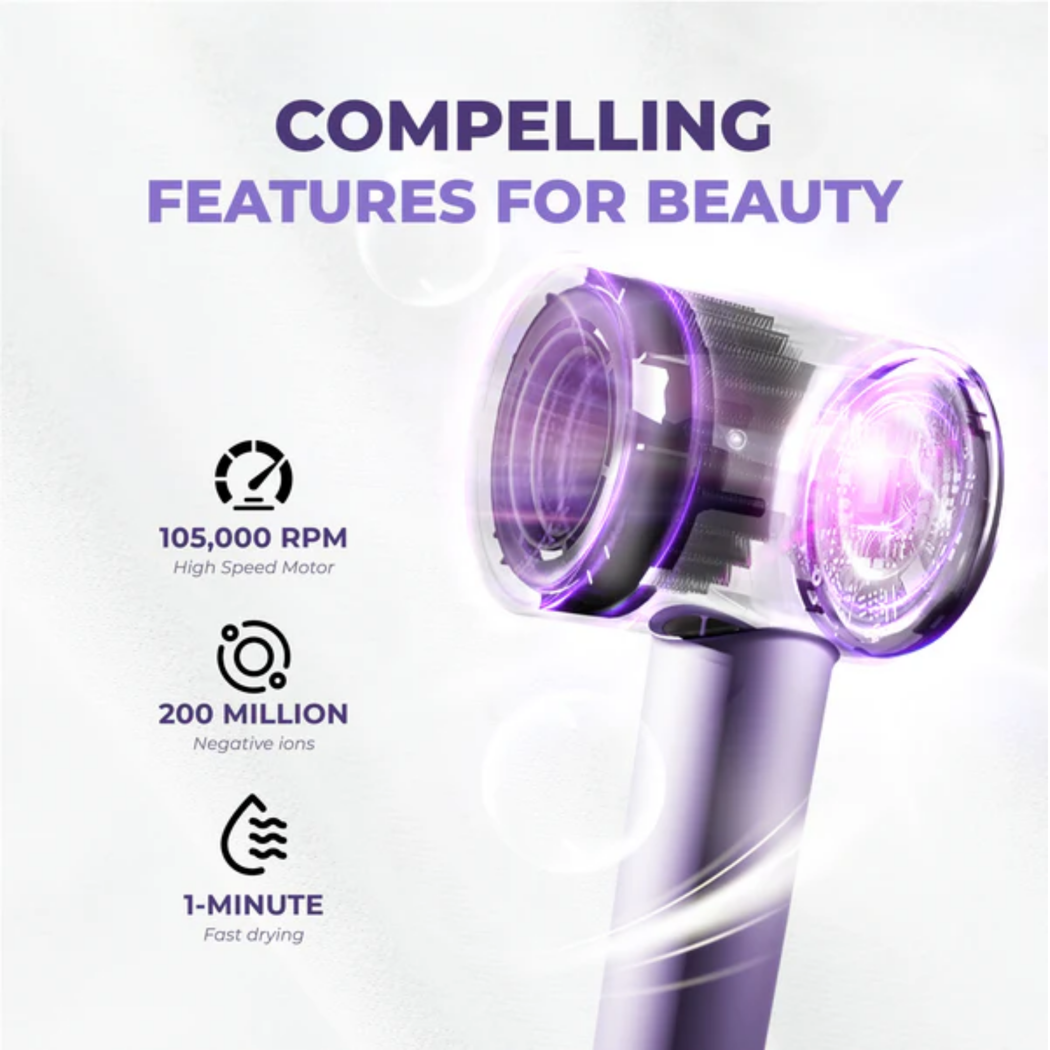 Russell Taylors High Speed Ionic Hair Dryer (HD4)