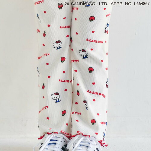 🆕【⭐訂購⭐】🌀 🇯🇵 日本直送🇯🇵 #Sanrio 綑邊褲腳 羅紋喇叭褲［2款選］🌀[ELBA-0022][260217]