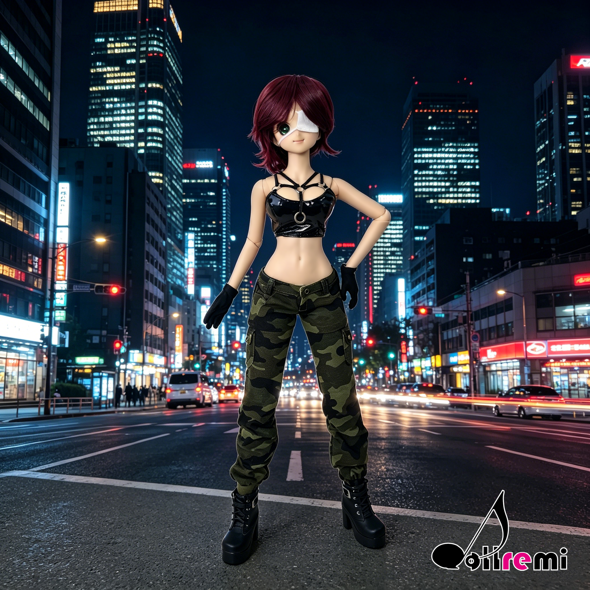 【dollremi】(DD0515D) 迷彩長褲 Camouflage pants