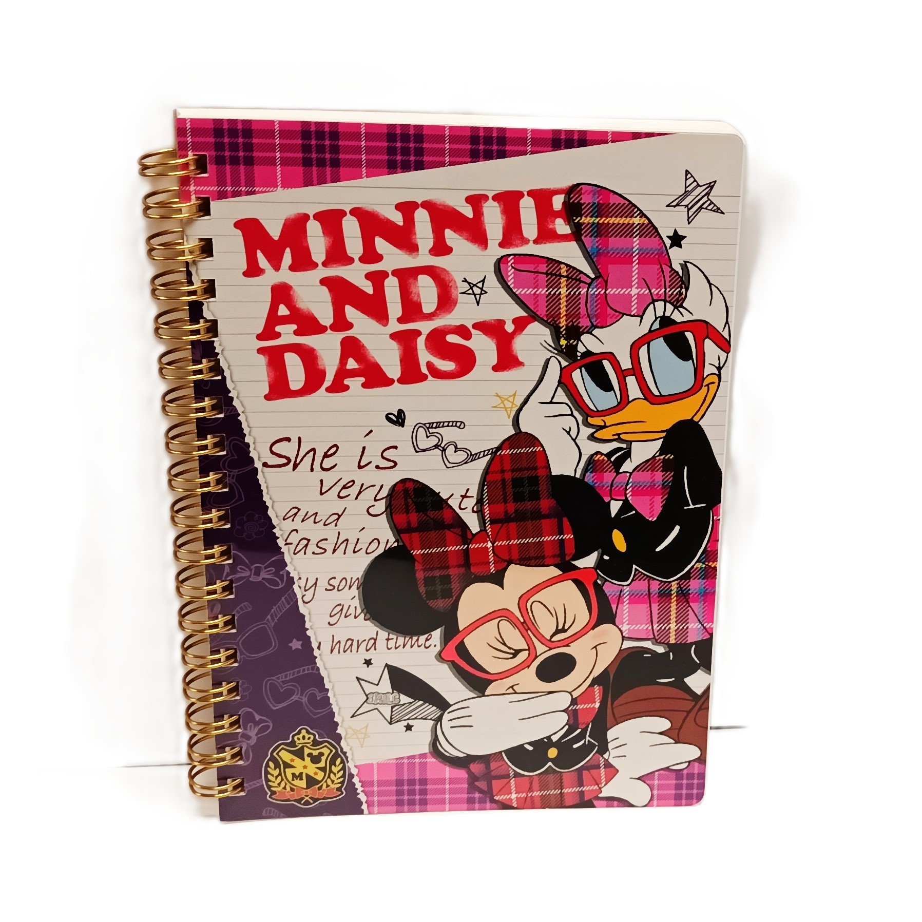 B6 線圈橫線筆記本 Minnie Mouse & Daisy Duck      (S2611430)