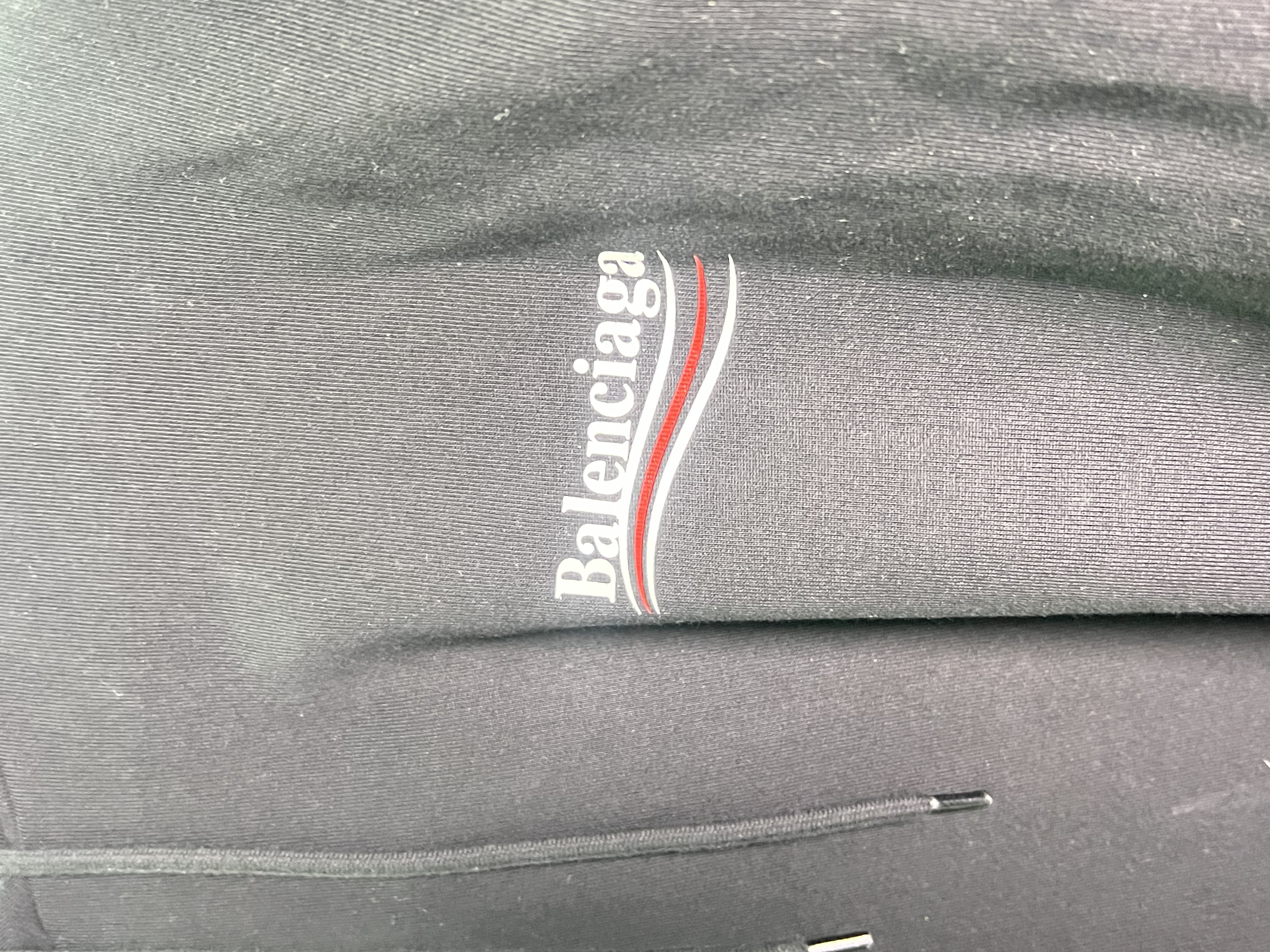 Pre-Owned BALENCIAGA Embroidered printed cotton-jersey hoodie / Product Code: 26040706