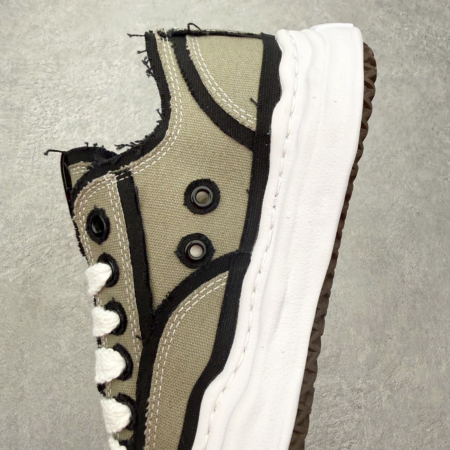 Maison Mihara Yasuhiro MMY "Peterson" OG Sole Canvas Low-top Sneaker