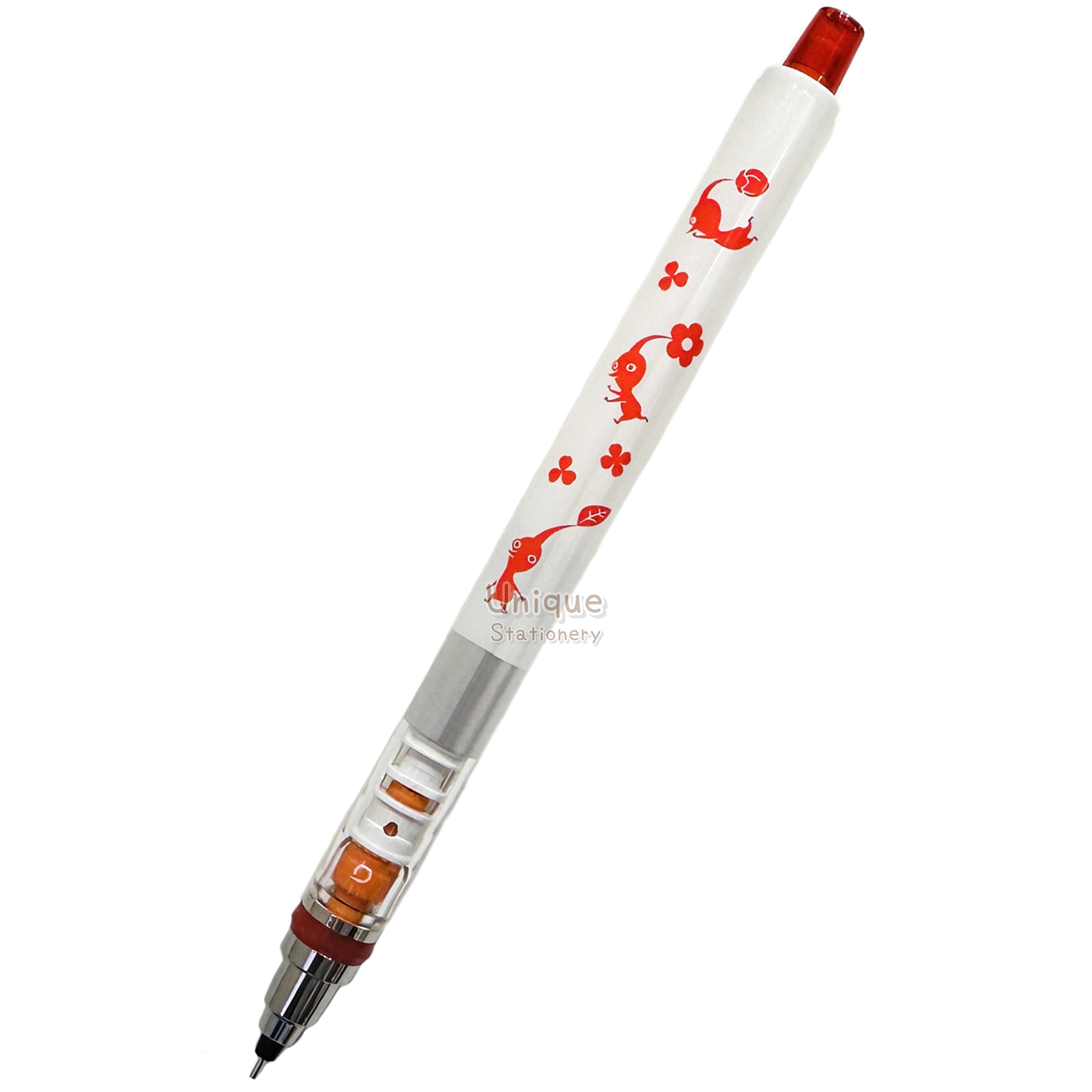 現貨｜皮克敏 Pikmin 日本製 Uni KURU TOGA 0.5mm 不斷芯旋轉自動 鉛芯筆 (706395)