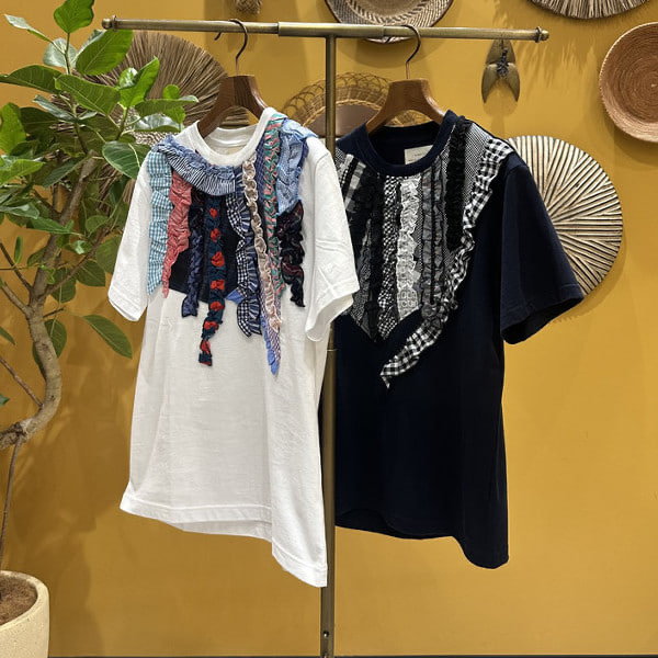 日本製 TORI-TO x BEAMS BOY 拼款衫