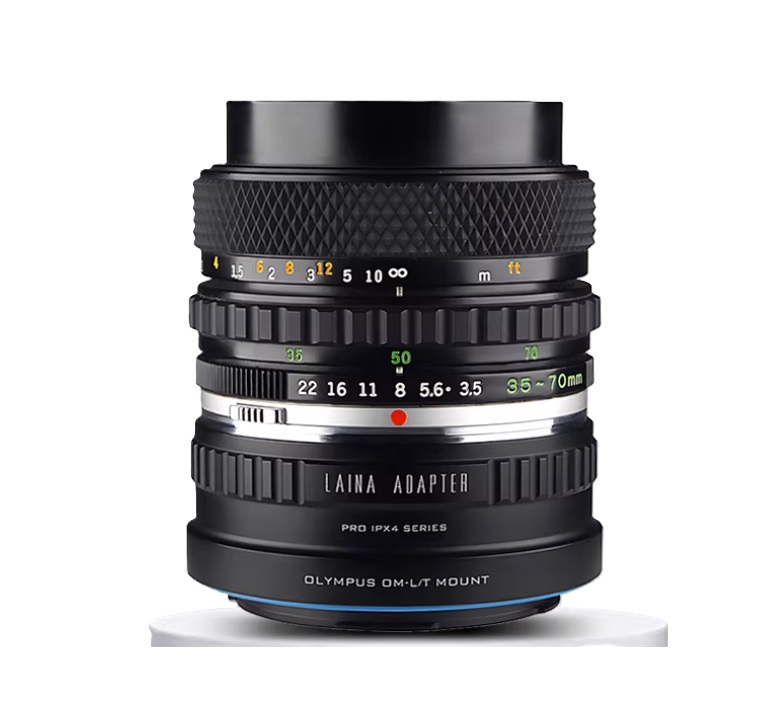 LAINA Olympus Zuiko (OM) 35mm SLR Lens To Leica L-Mount Alliance (TL/SL) Mirrorless Cameras 金屬接環 (Pro IPX4 Series 防水膠圈接環)