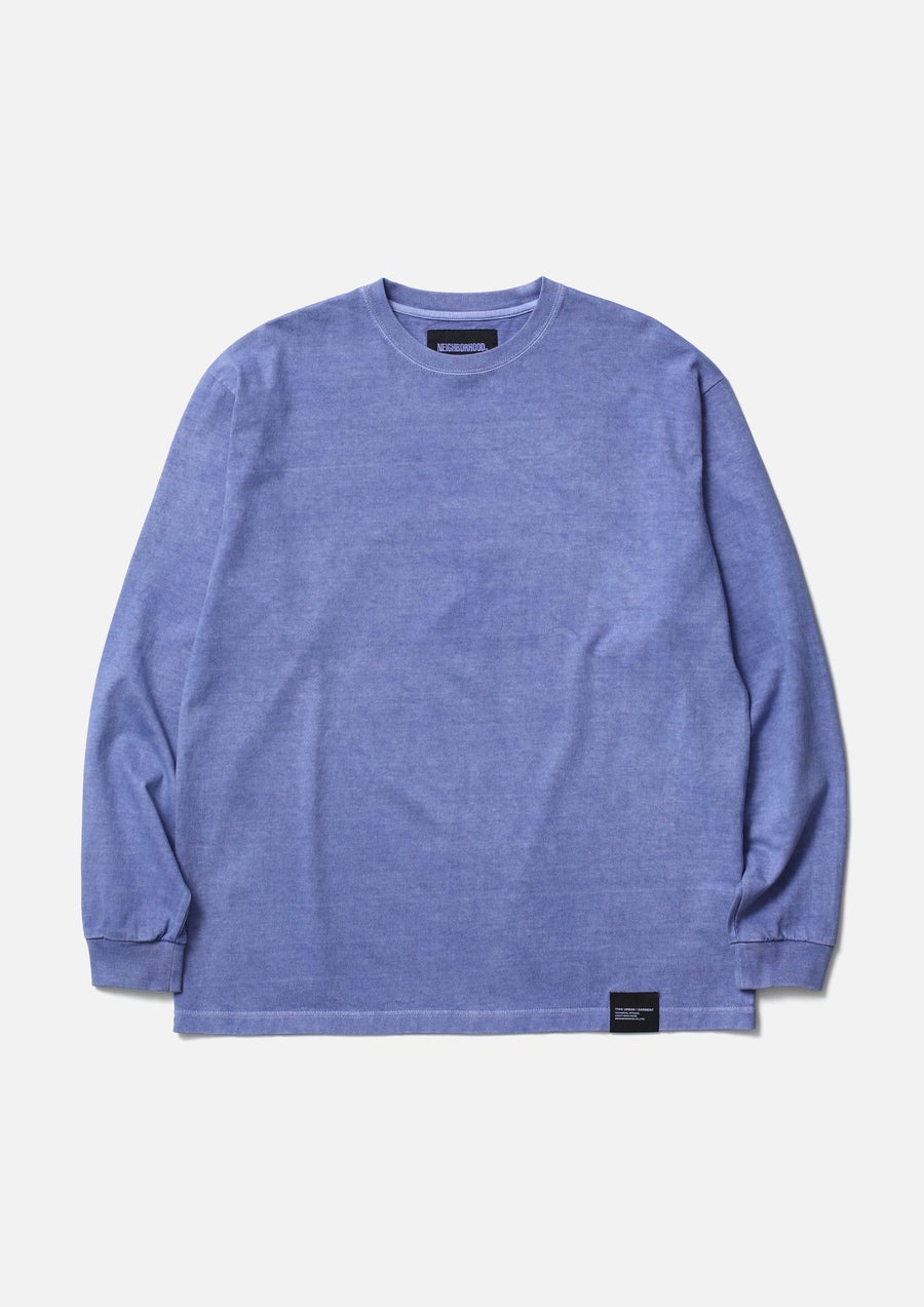 NEIGHBORHOOD PIGMENT DYED CREWNECK LS