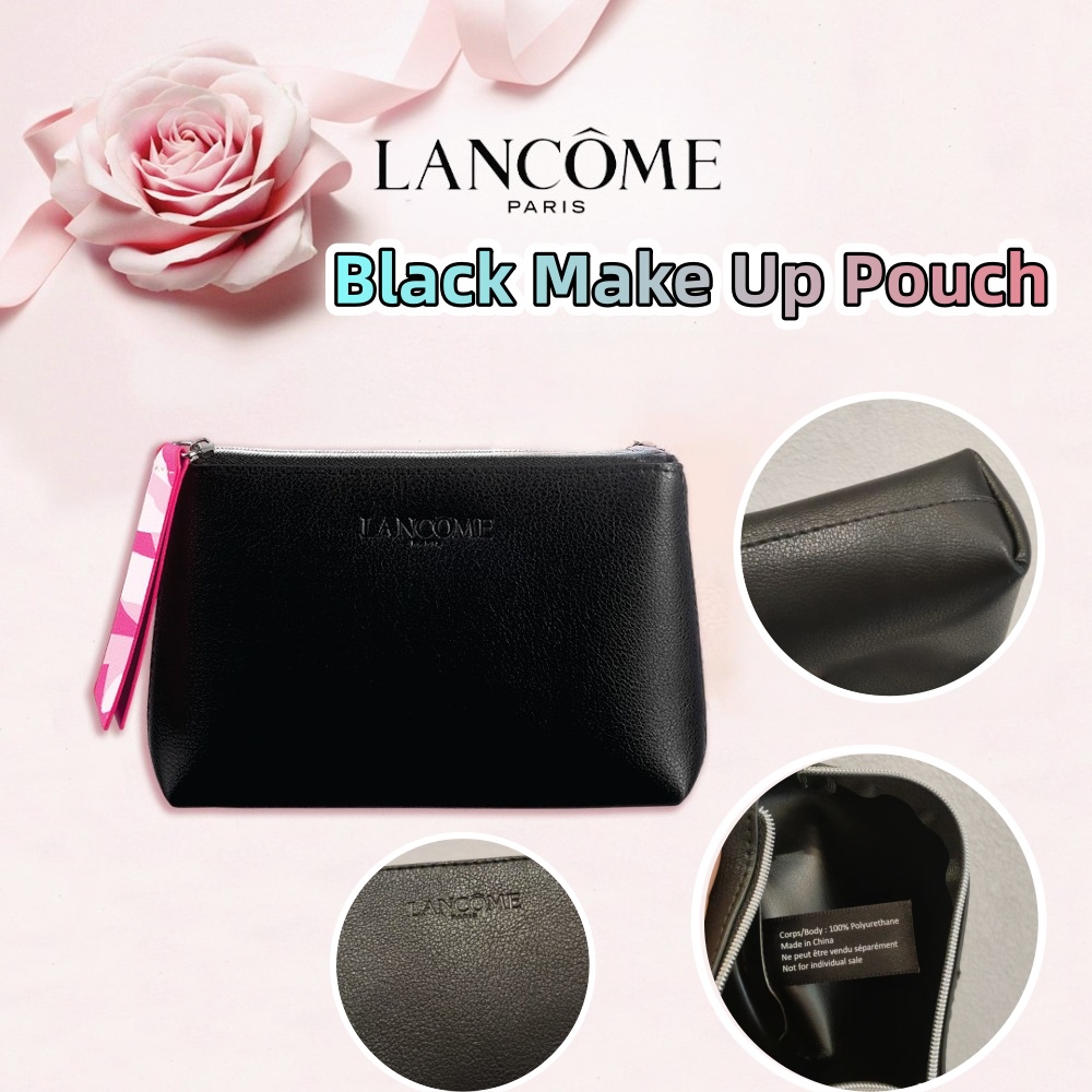 LANCOME Black Make Up Pouch（一套2個）