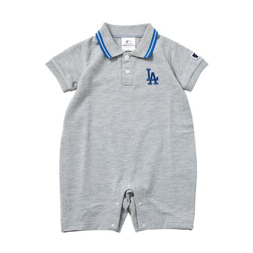 🇯🇵預訂 日本直送🇯🇵MLB刺繡企領短袖連身服