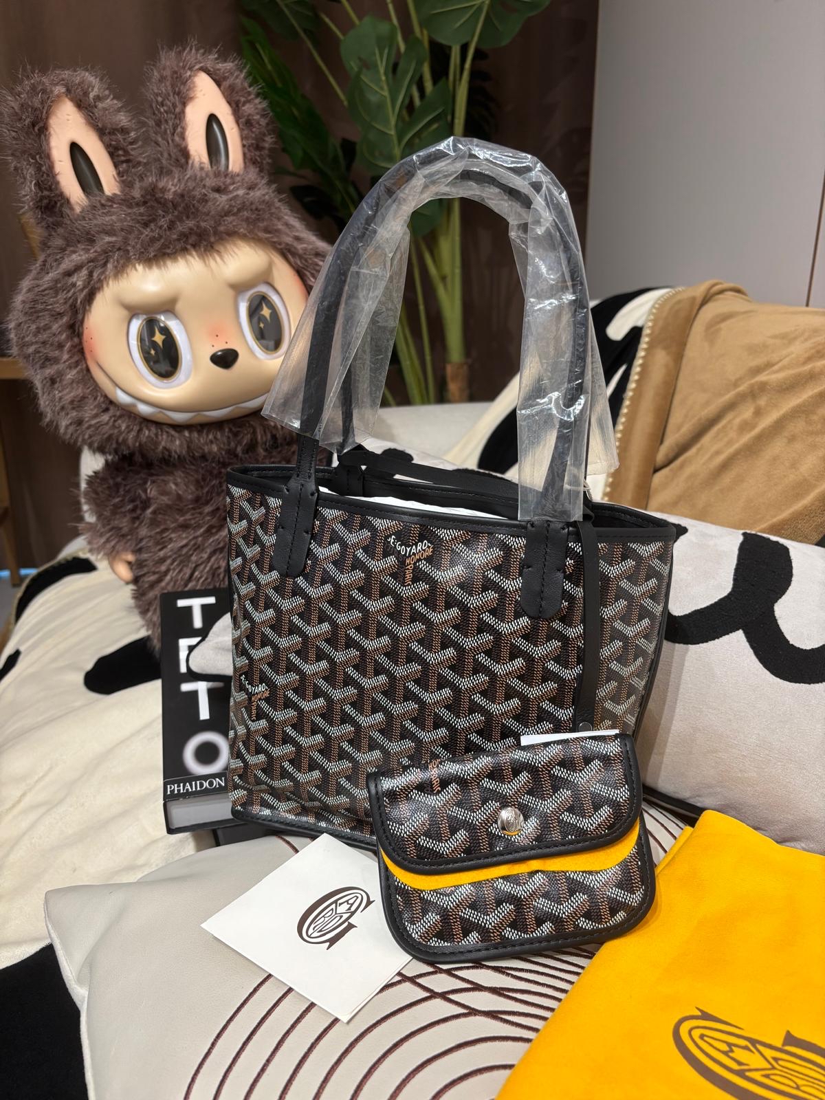 全新 Goyard Anjou Mini tote bag 100%Authentic ,全新Brand New ✅收據✅booklet✅塵袋