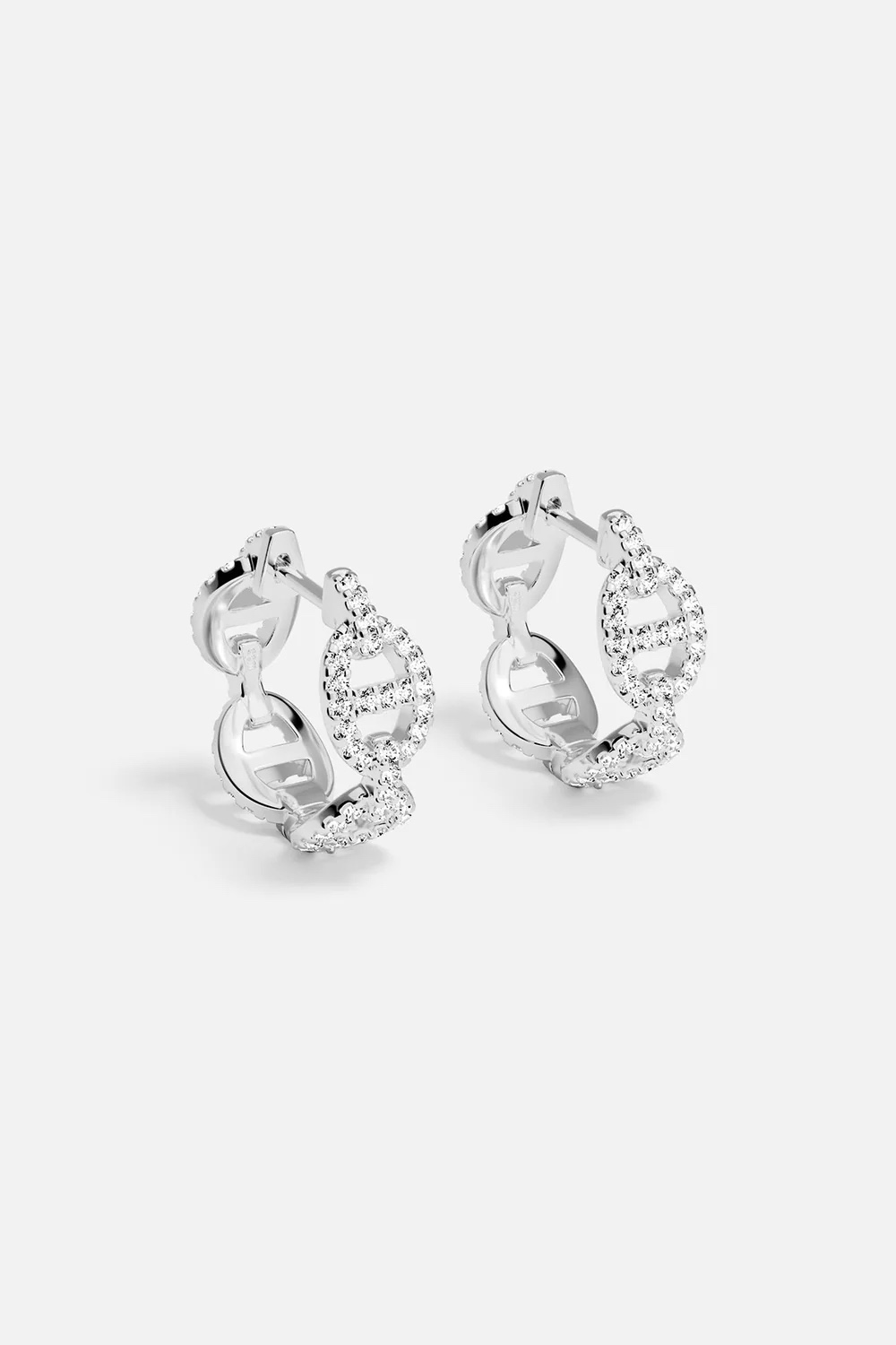 APM MOACO Yacht Club 圈形耳環 Maille Marine Hoops (#WE15707OX)