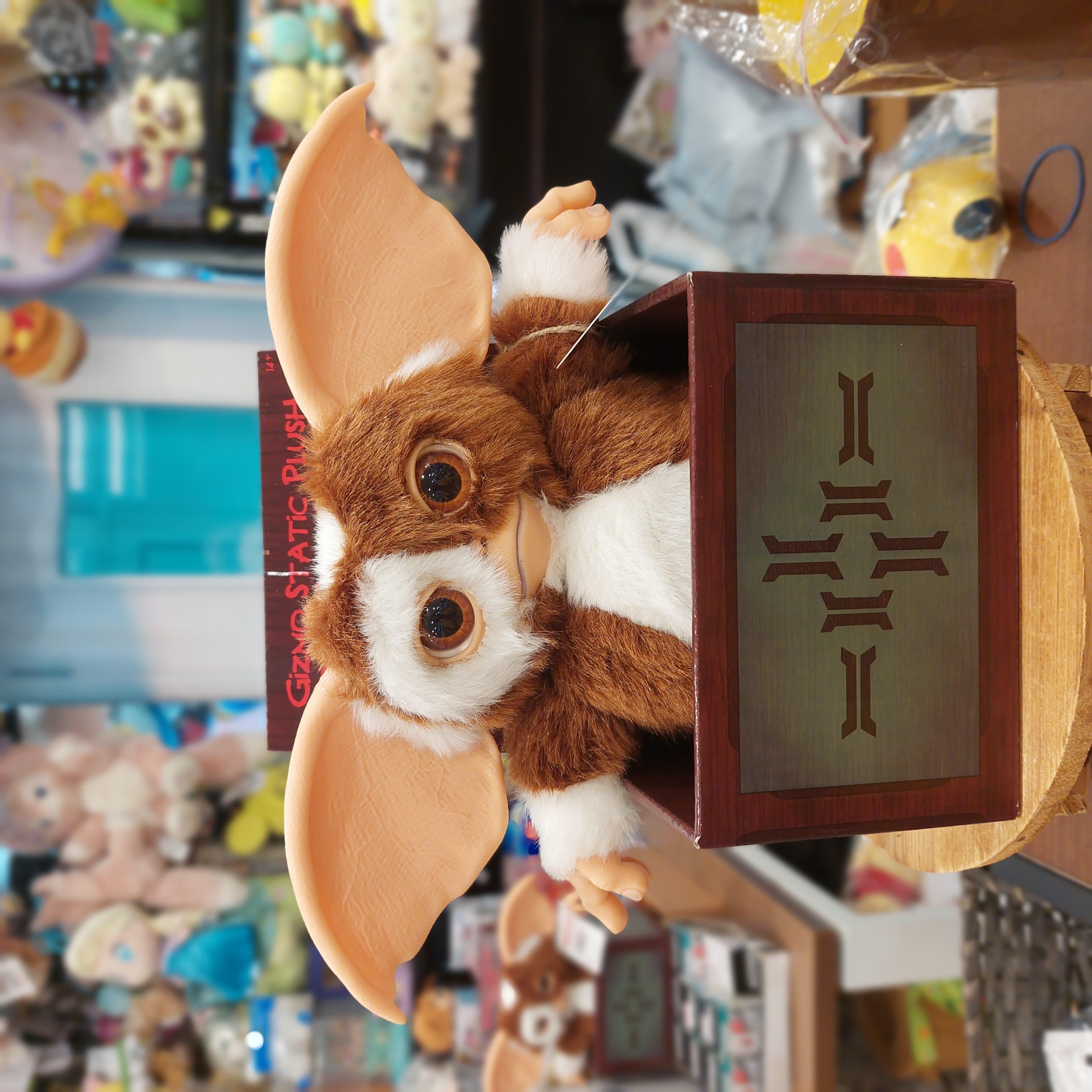 Gremlins Gizmo 小魔怪 毛公仔 Ikon Design Studio 坐高約 17cm