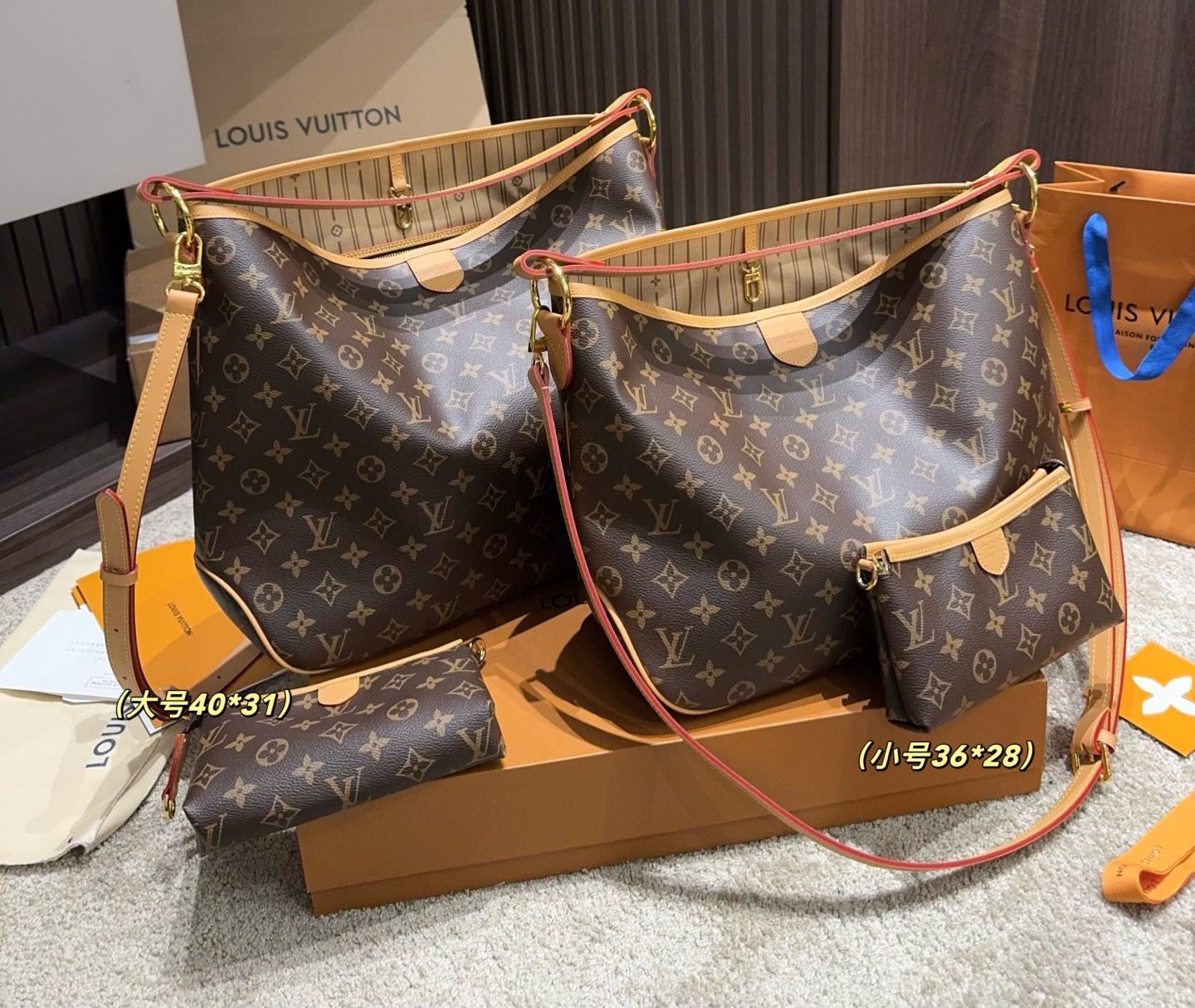 *原單* LV Delightful托特包。$588