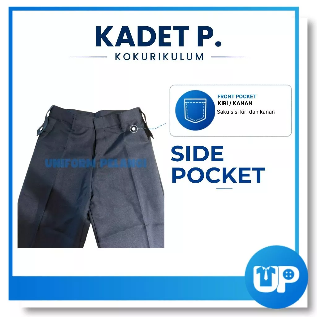 (SET LENGKAP) Kadet Polis Pakaian Seragam Uniform Lengakap Sekolah Menengah