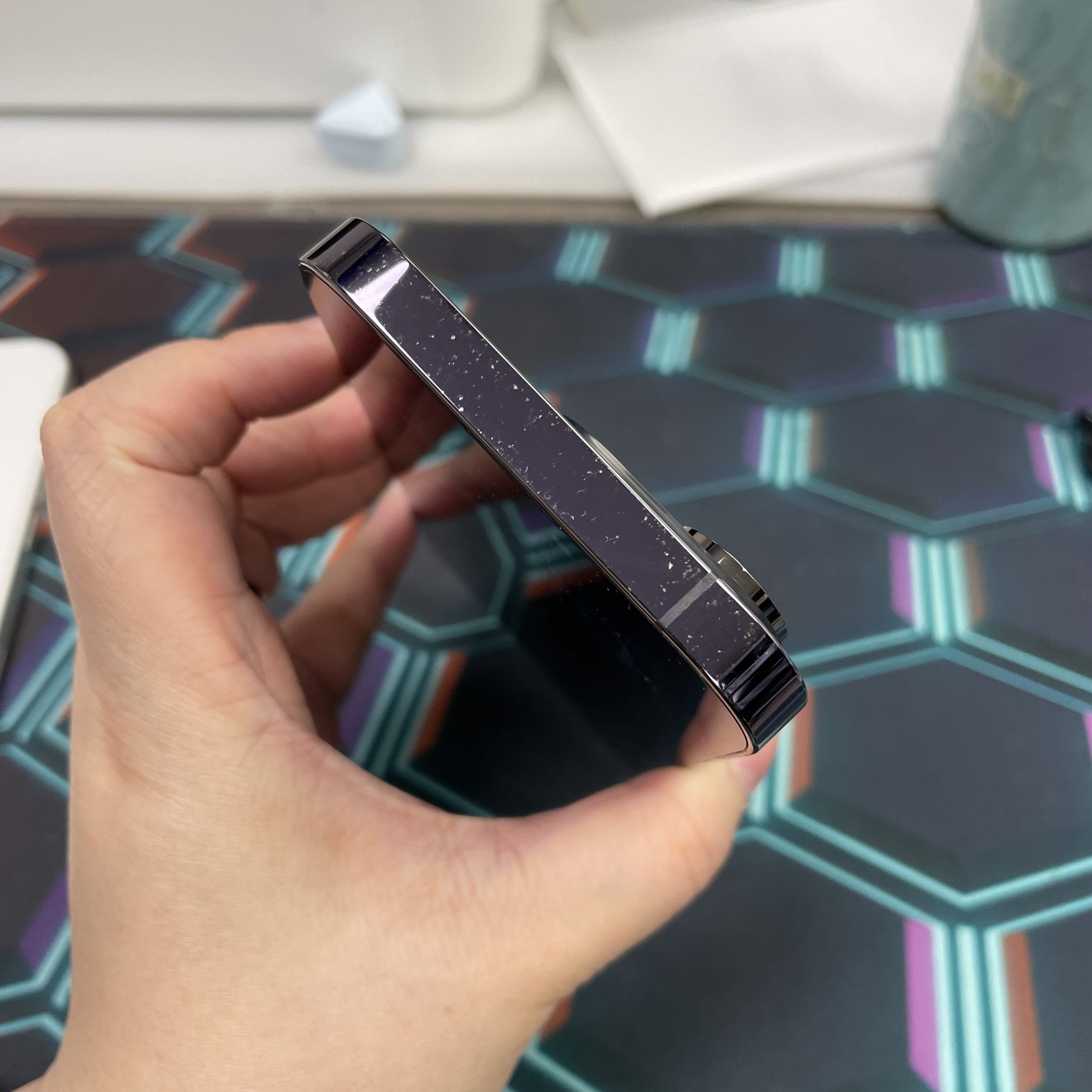 *8158 14 pro 超靚機 512GB 電76 紫色 purple